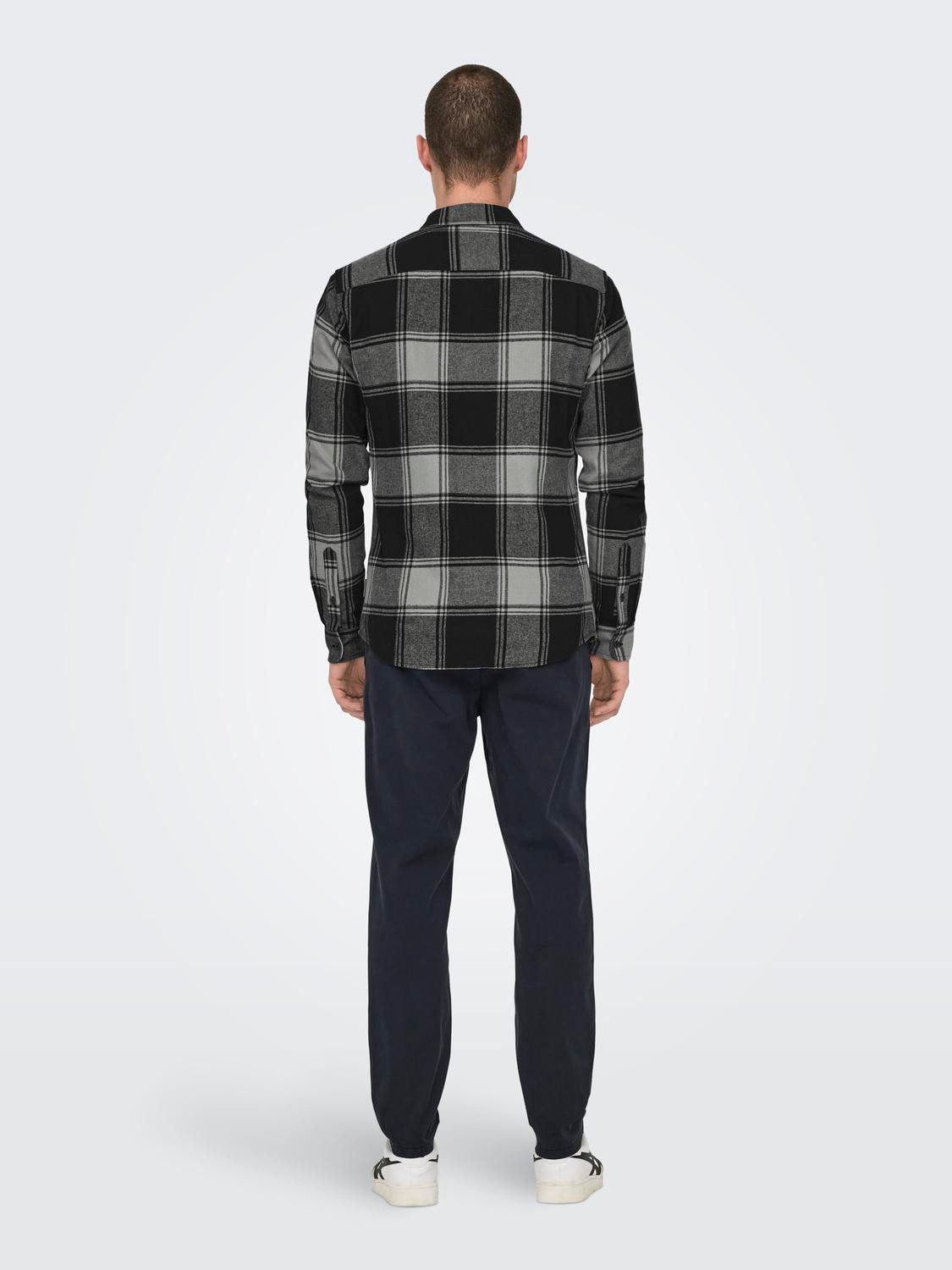 ONLY & SONS Geruit overhemd ONSGUDMUND LS CHECKED SHIRT NOOS