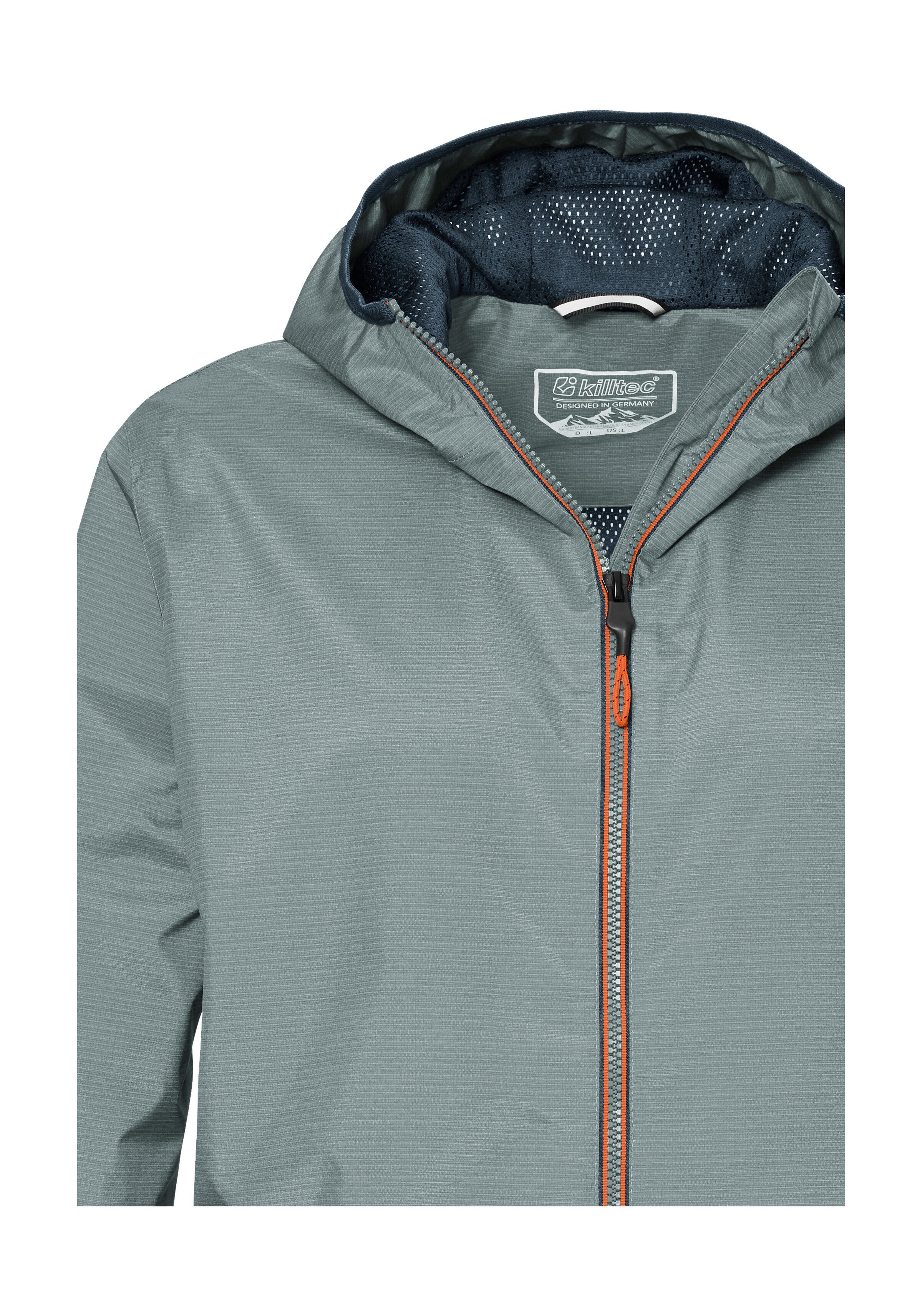Killtec Outdoorjack KOS 112 MN JCKT Lichte, waterdichte, ademende jas, PFAS-vrij, gerecycled
