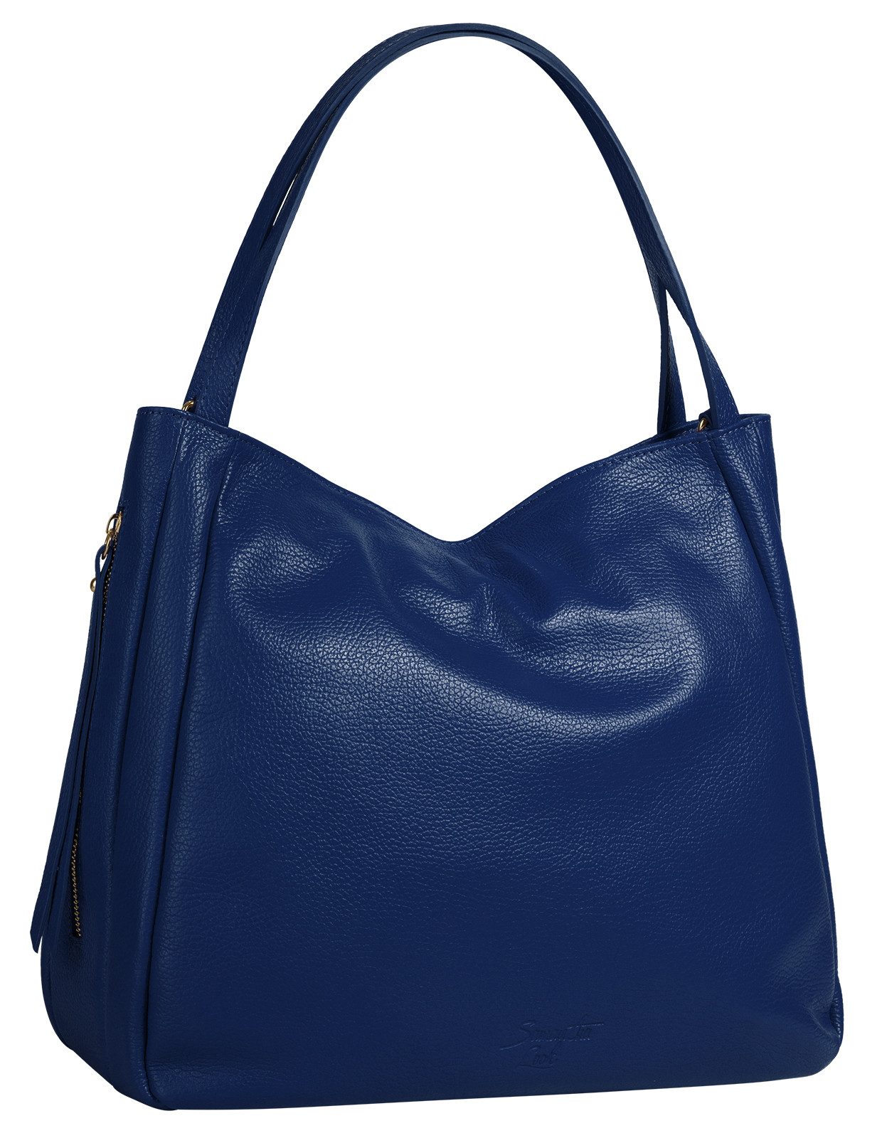 Samantha Look Schoudertas echt leer, made in italy
