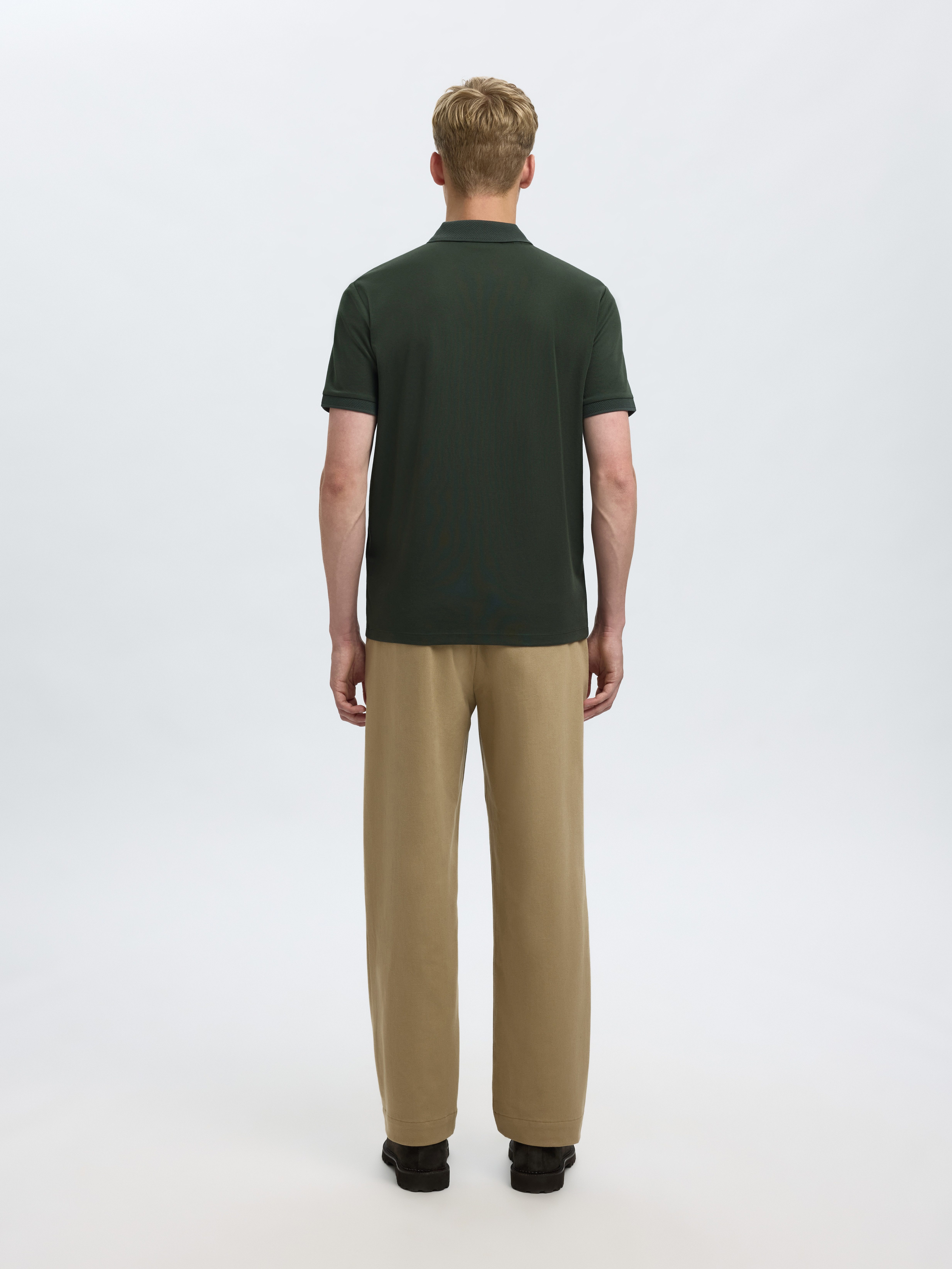 SELECTED HOMME Poloshirt SLHFAVE ZIP SS POLO NOOS