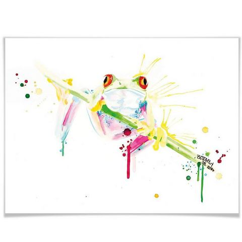 Wall-Art poster Frog