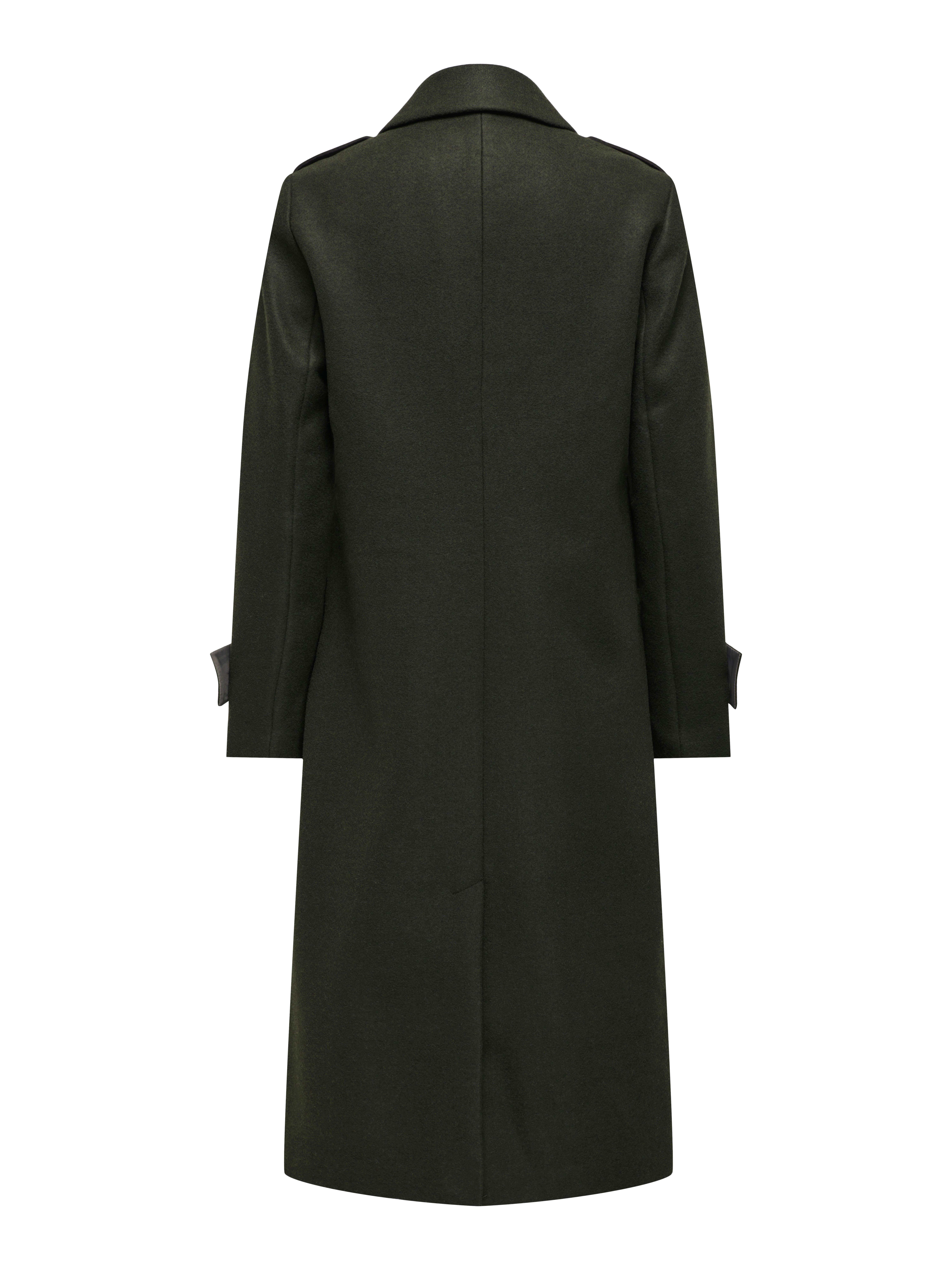 Only Lange jas ONLNANCY LIFE MILI LONG COAT CC OTW