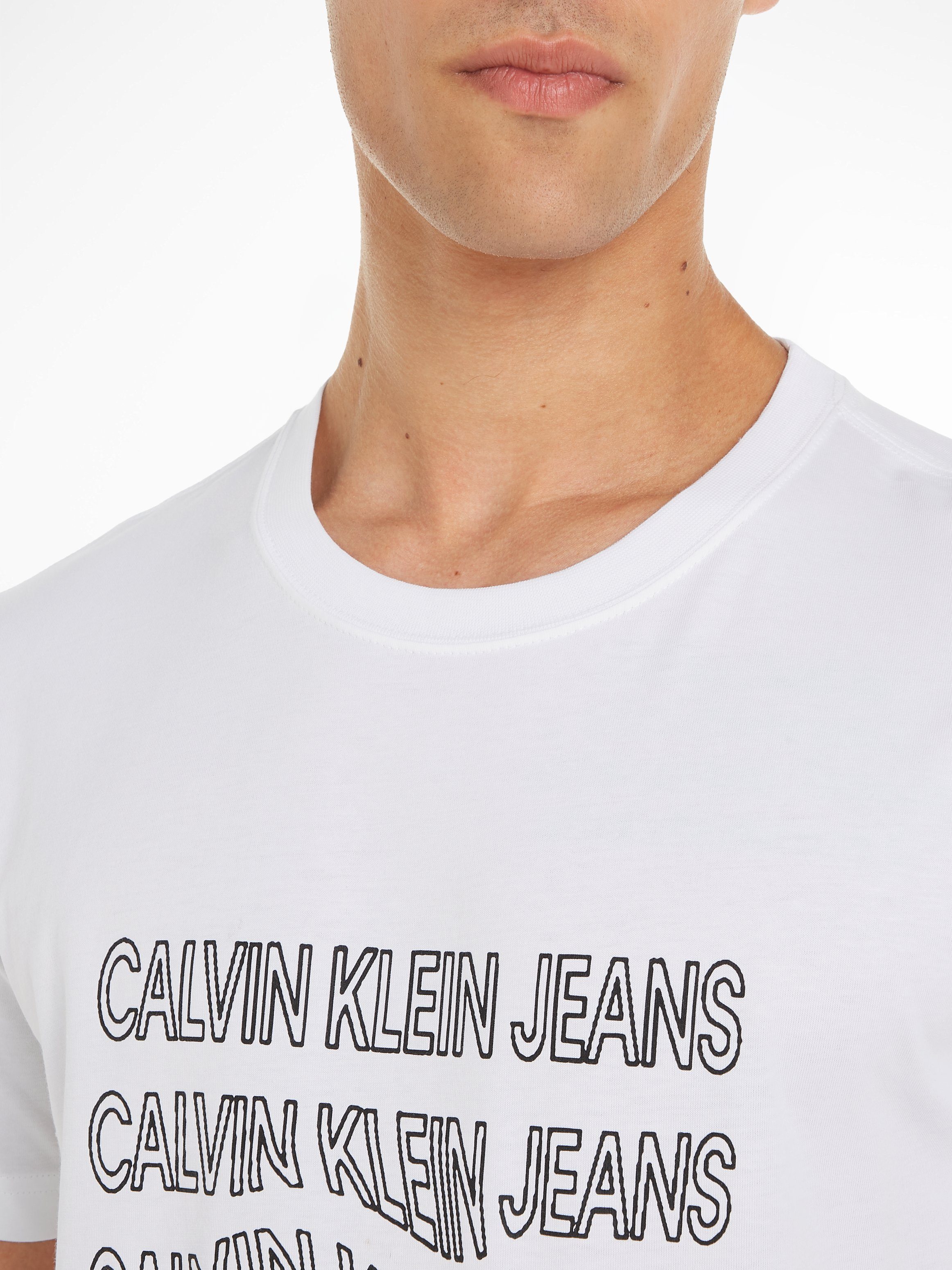 Calvin Klein T-shirt INSTITUTIONAL WARP TEE