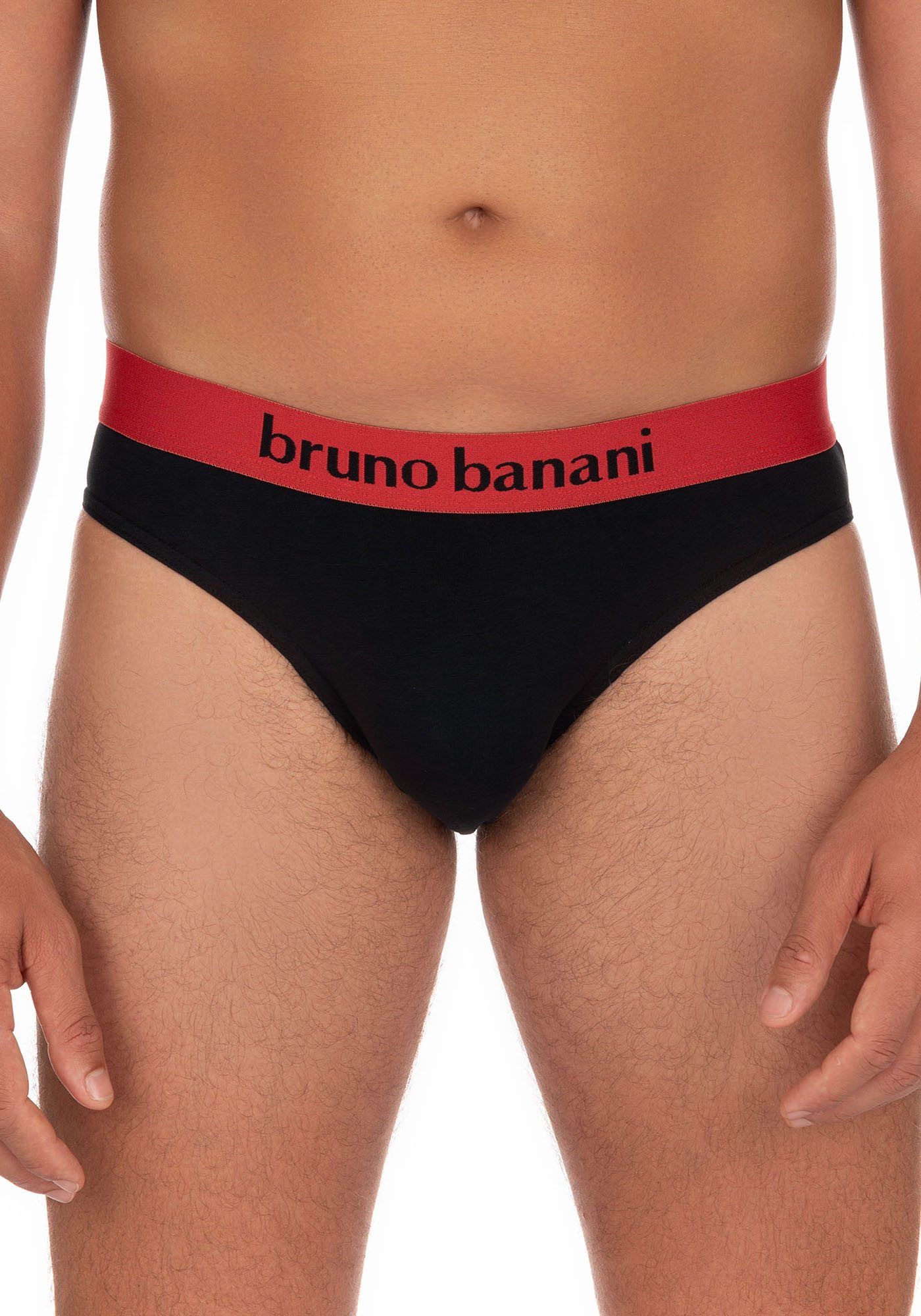 Bruno Banani Slip Flowing met logoband (2 stuks Set van 2)