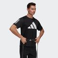 adidas performance t-shirt freelift zwart