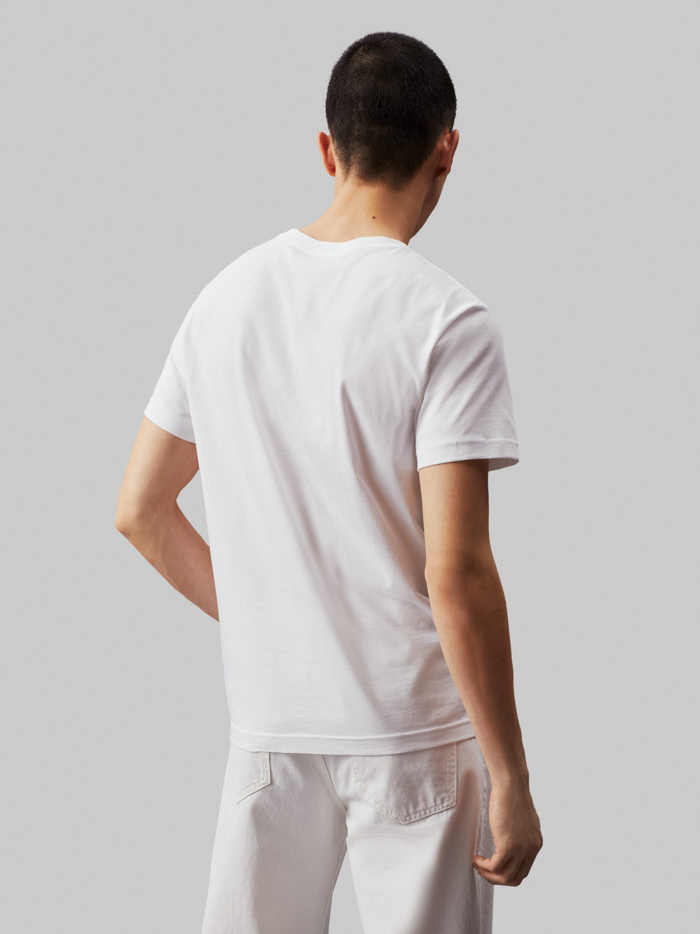 Calvin Klein T-shirt 2 PACK MONOLOGO (Set van 2)