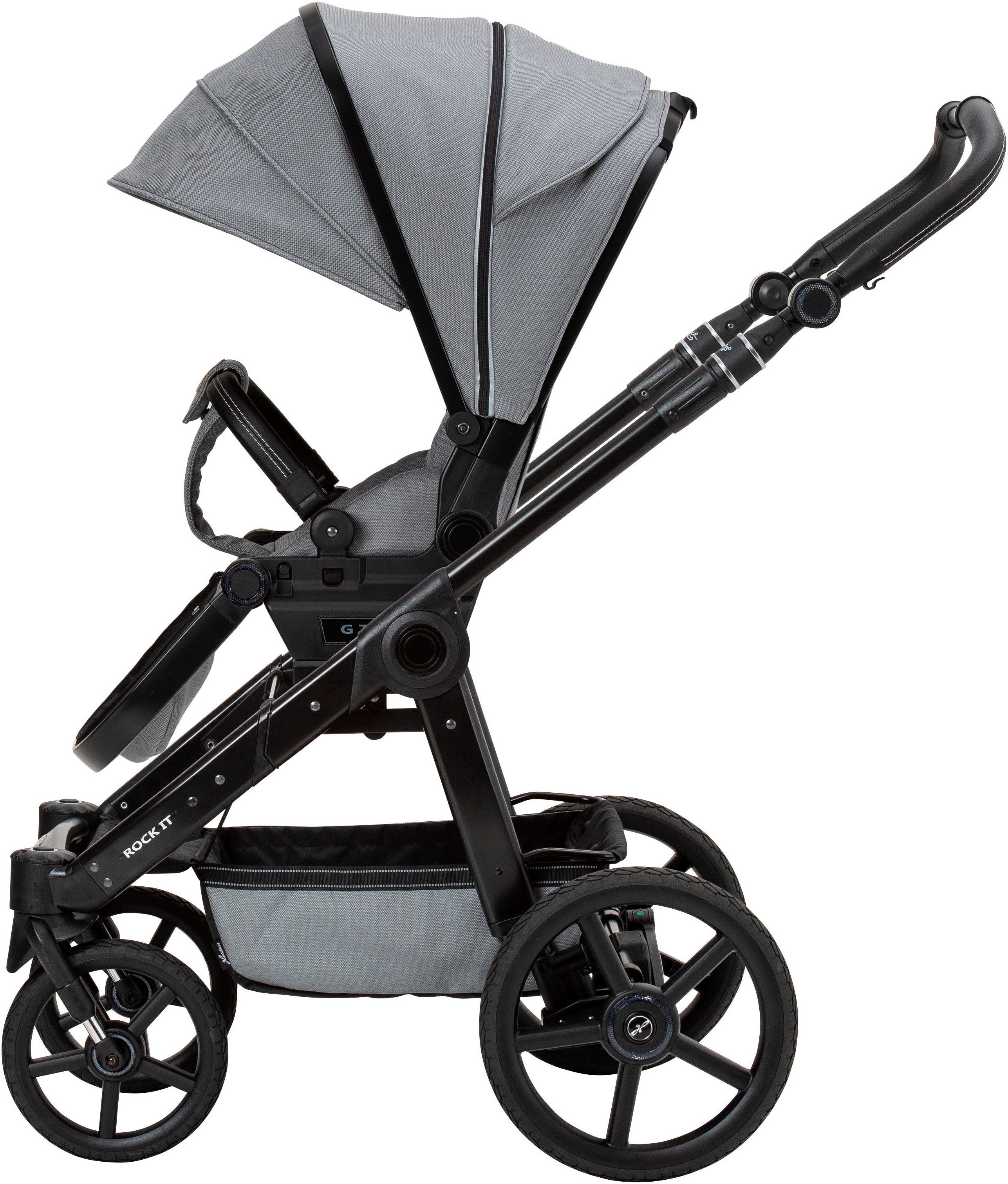 Hartan Combi-kinderwagen Rock it GTR Outdoor met handrem (set)