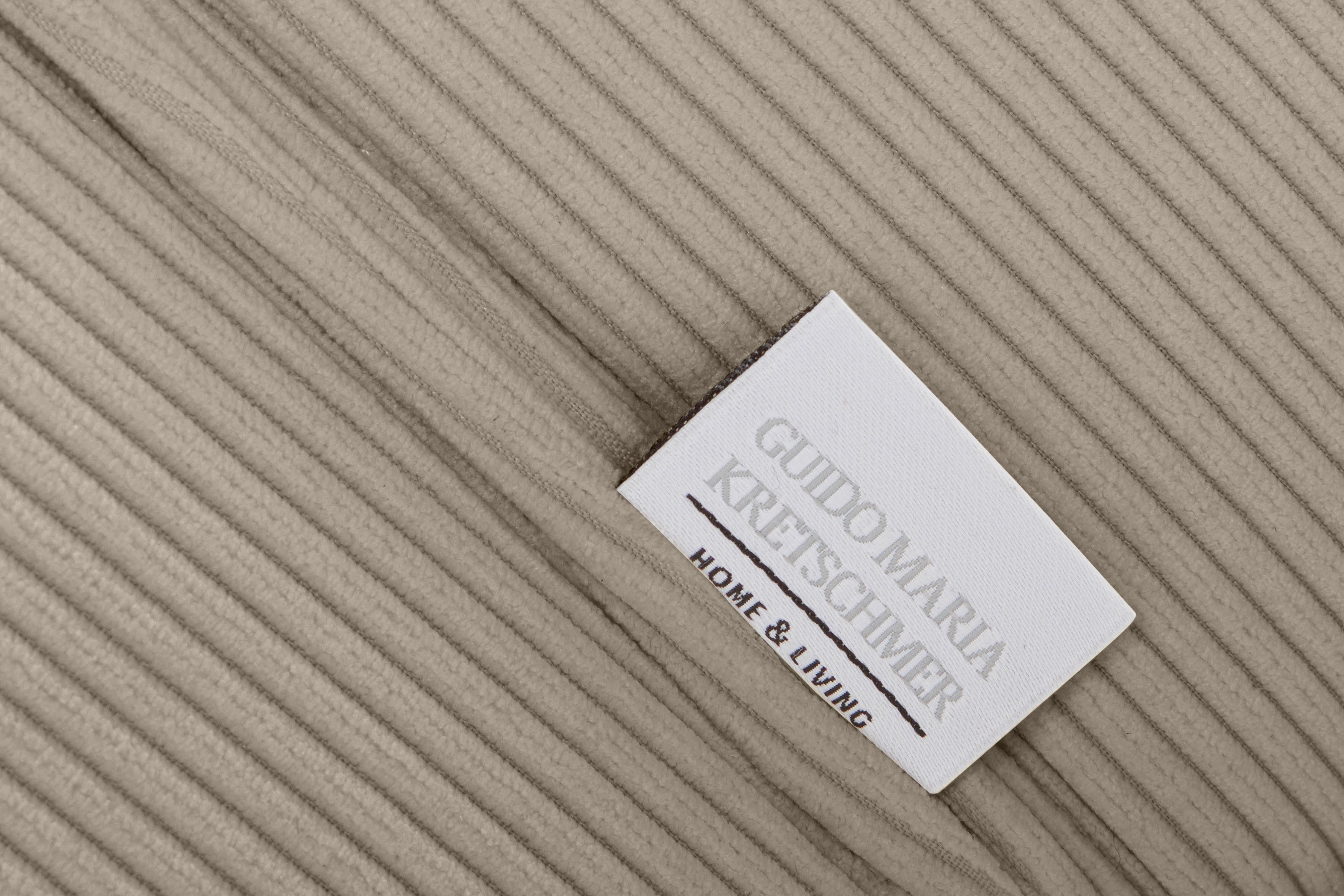 Guido Maria Kretschmer Home&Living Ottomane Comfine Modulaire ottomane om zelf samen te stellen, in 3 bekledingvarianten