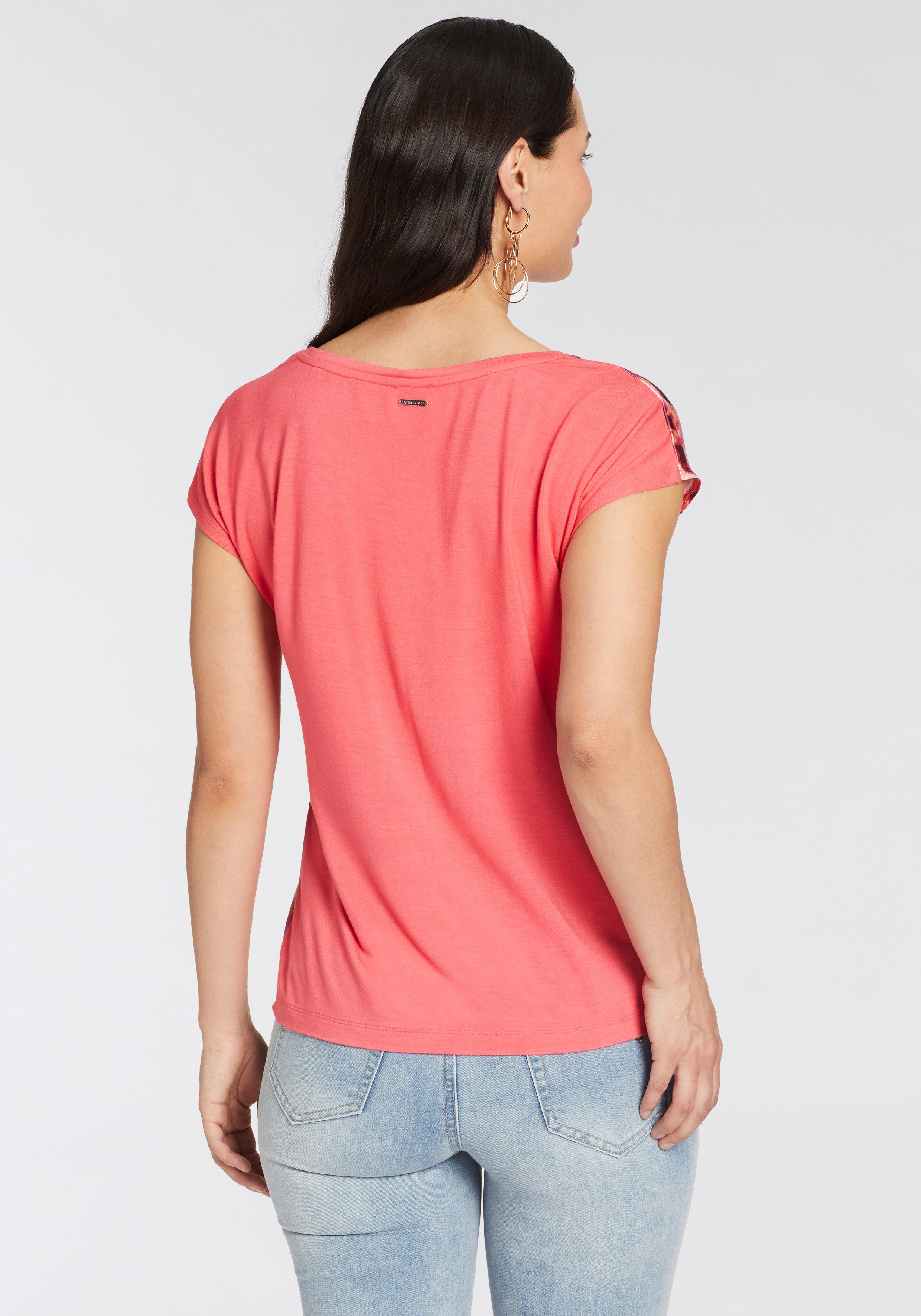 Laura Scott Shirtblouse van glanzend satijn