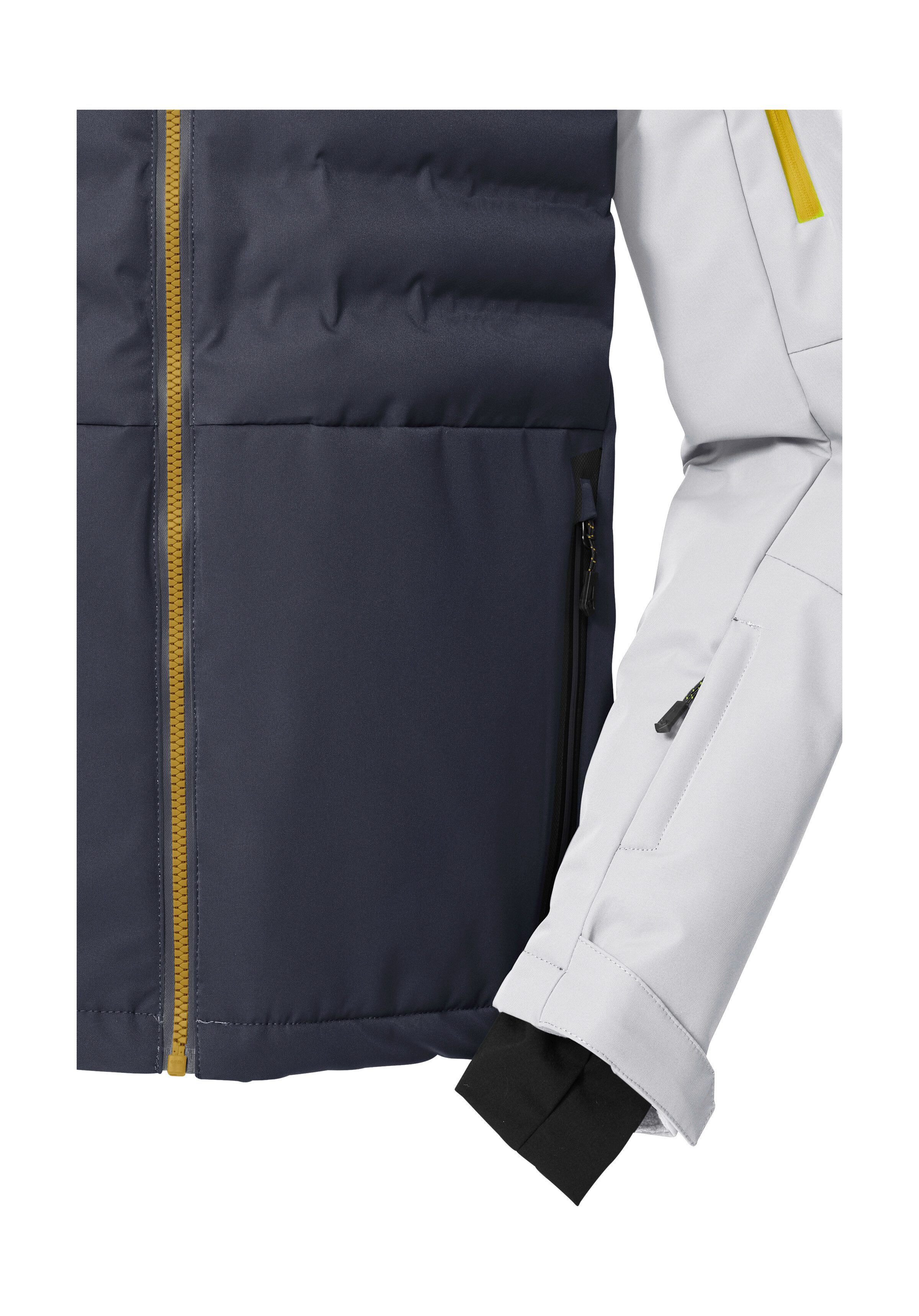 Killtec Ski-jack KSW 72 MN SKI JCKT Moderne hybride look, winddicht, waterafstotend, ademend