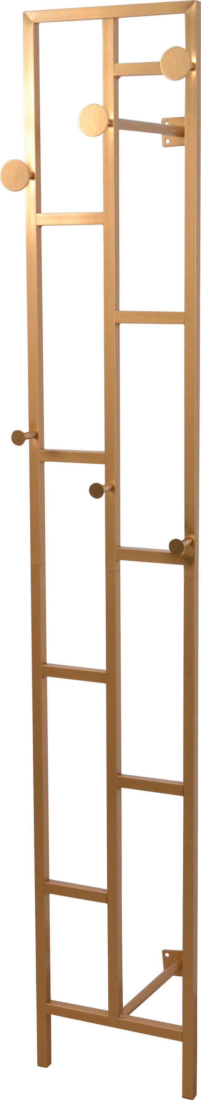 INOSIGN Wandkapstok van metaal, hoogte 180 cm, wandmontage