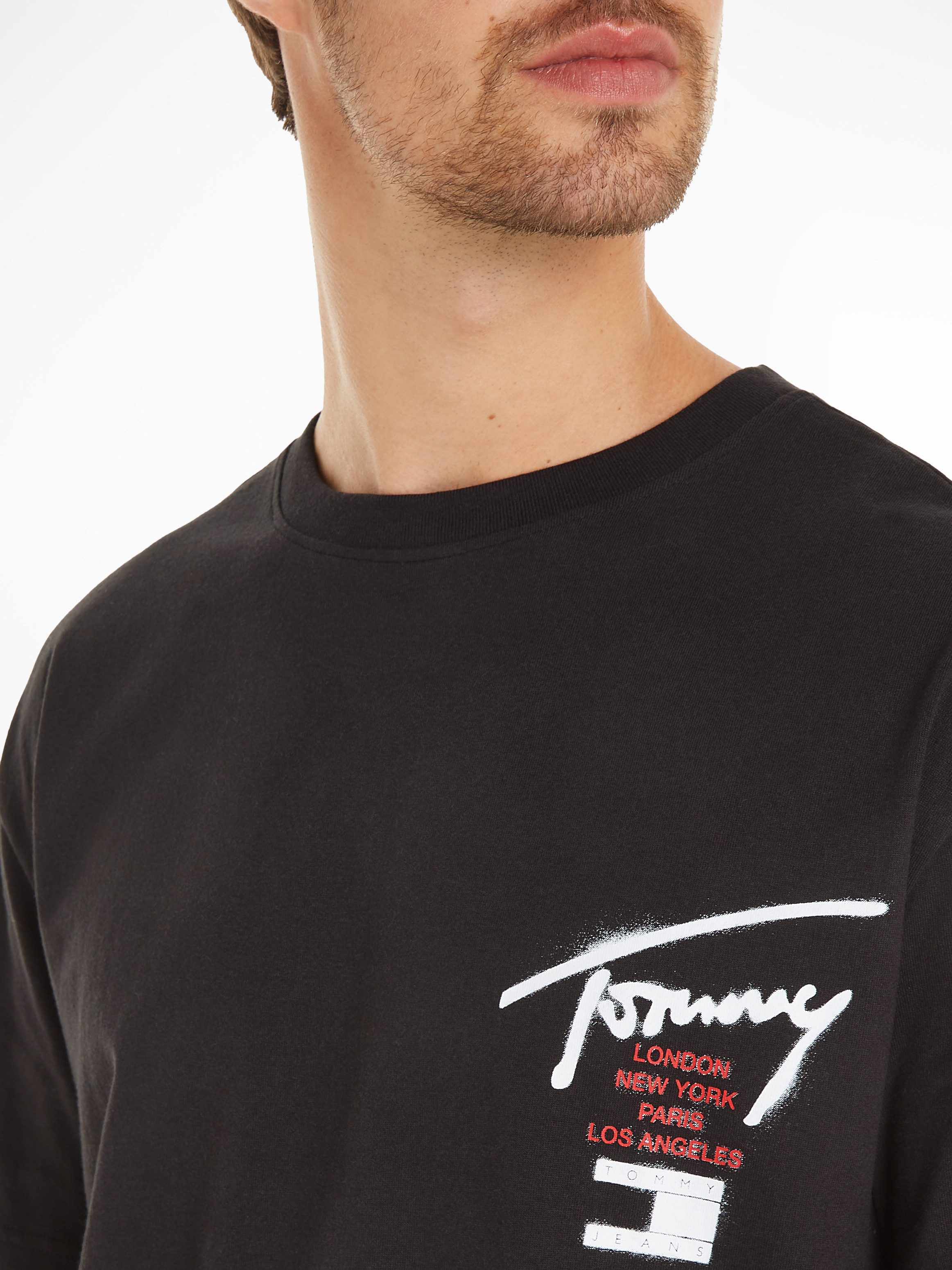 TOMMY JEANS T-shirt TJM REG GRAFFITI SIG TEE EXT