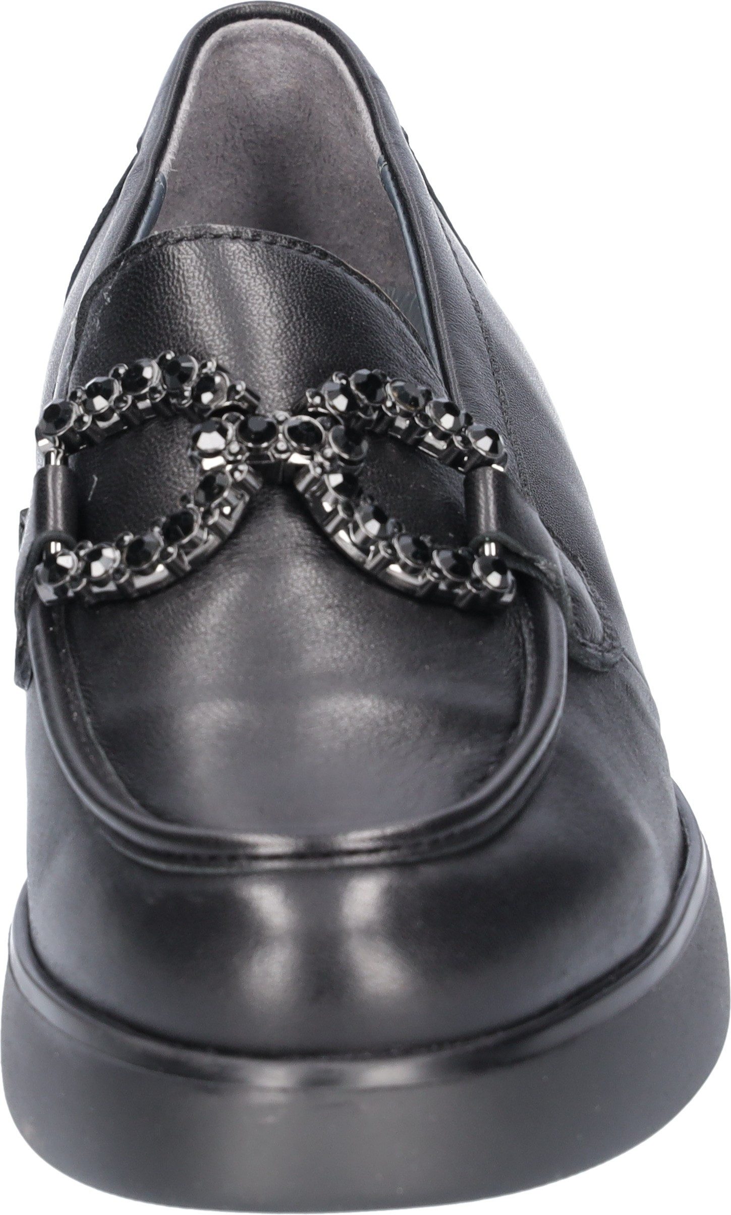 Waldläufer Loafers H-PENNY , slipper, comfort schoen, instapschoen in comfortabele breedte g (= breed)