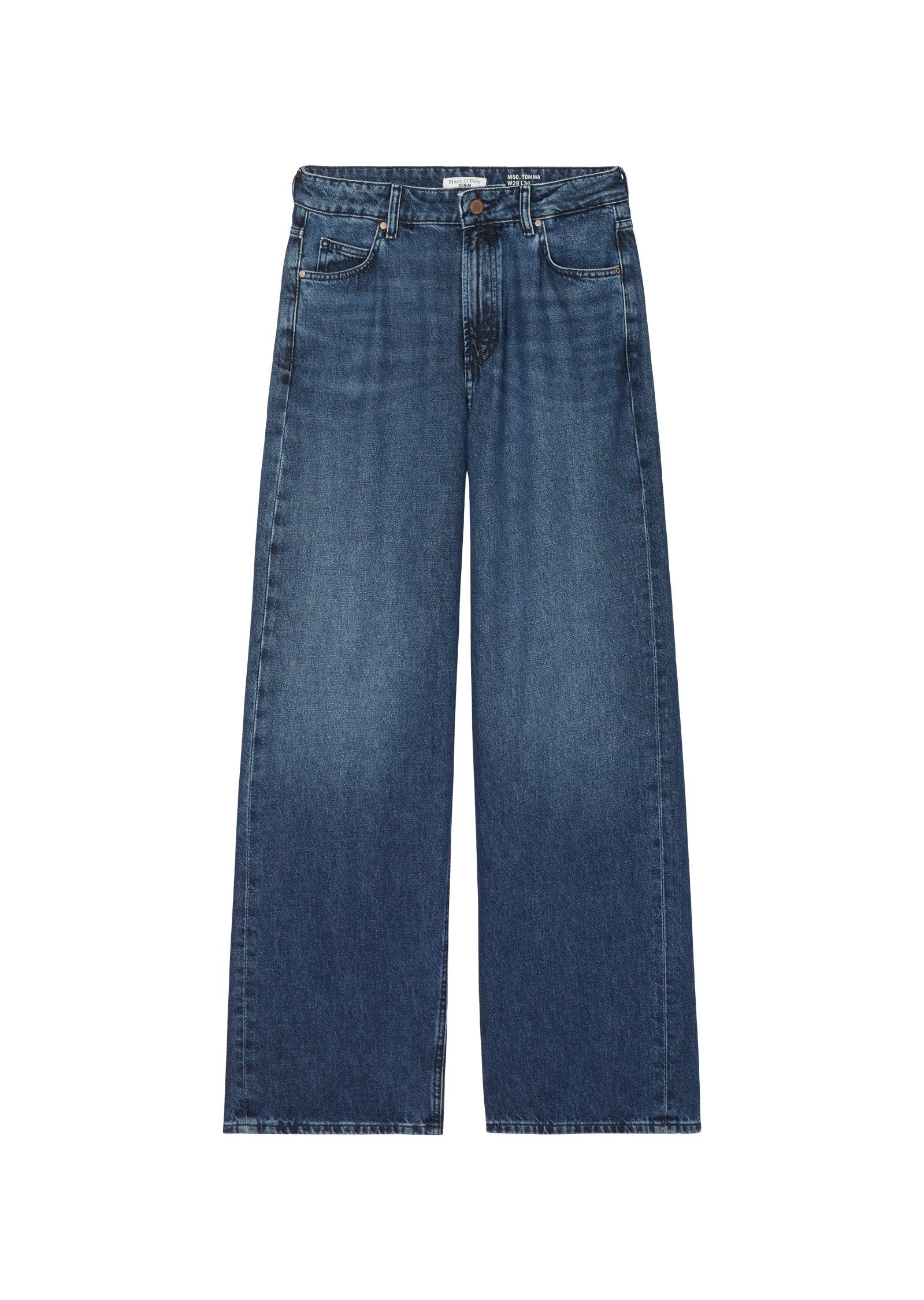 Marc O'Polo DENIM 5-pocket jeans Tomma van puur katoen-denim