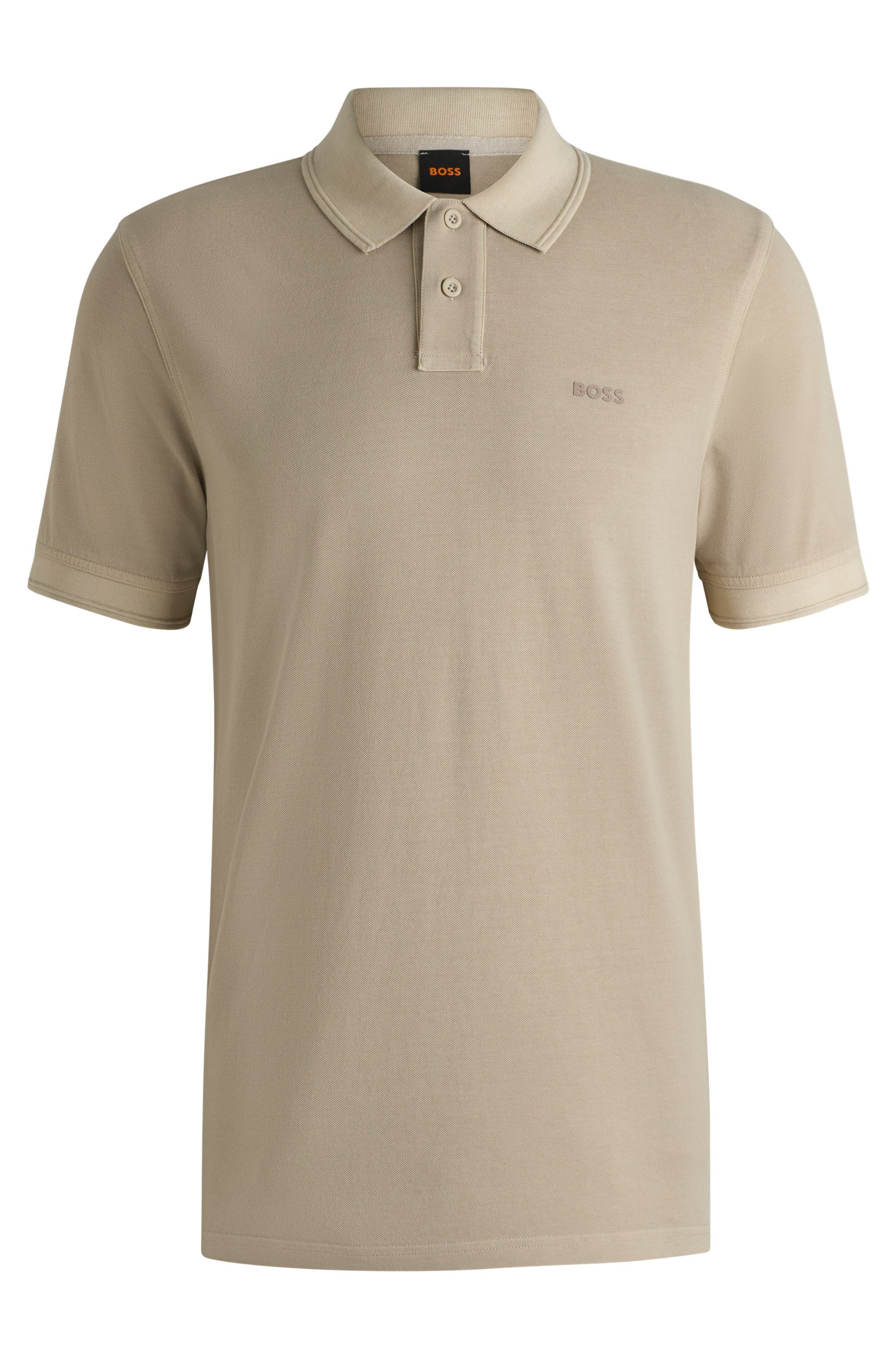 Boss Orange Poloshirt Prime met een polokraag
