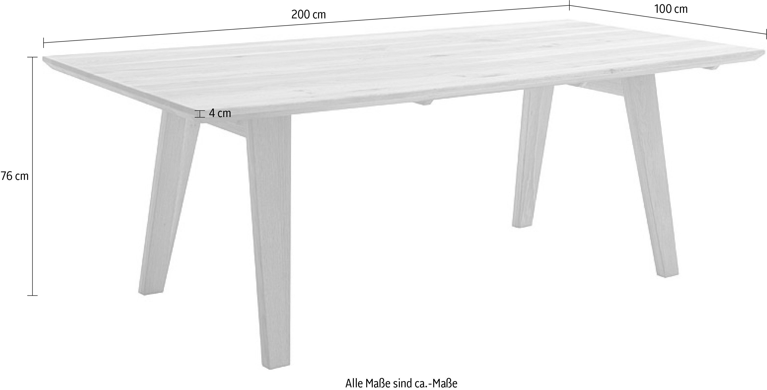 MCA living Eettafel Volos eettafel (1 stuk)