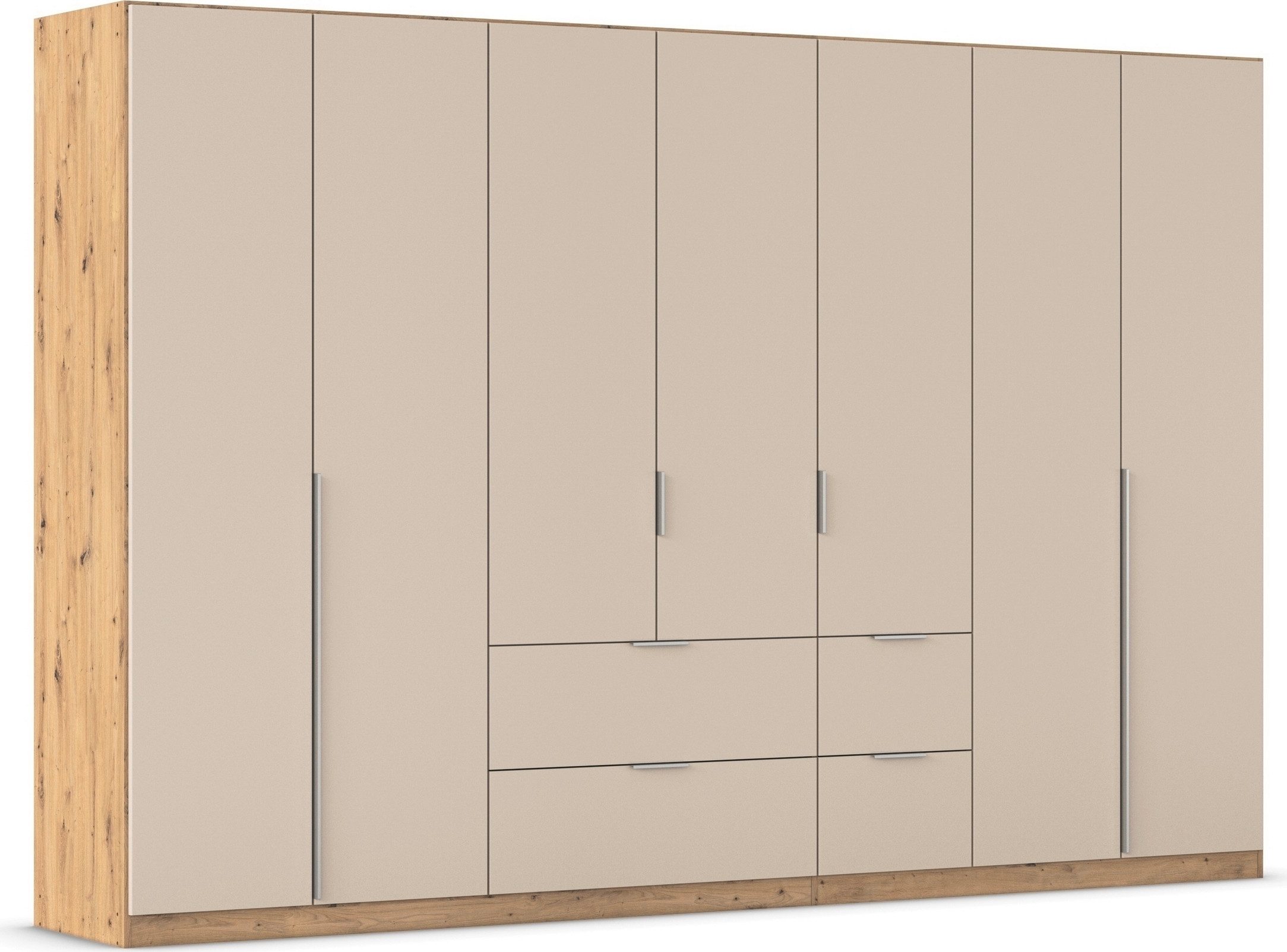 Rauch Draaideurkast Kledingkast kast garderobe AGORDO met decor- of hoogglansfront