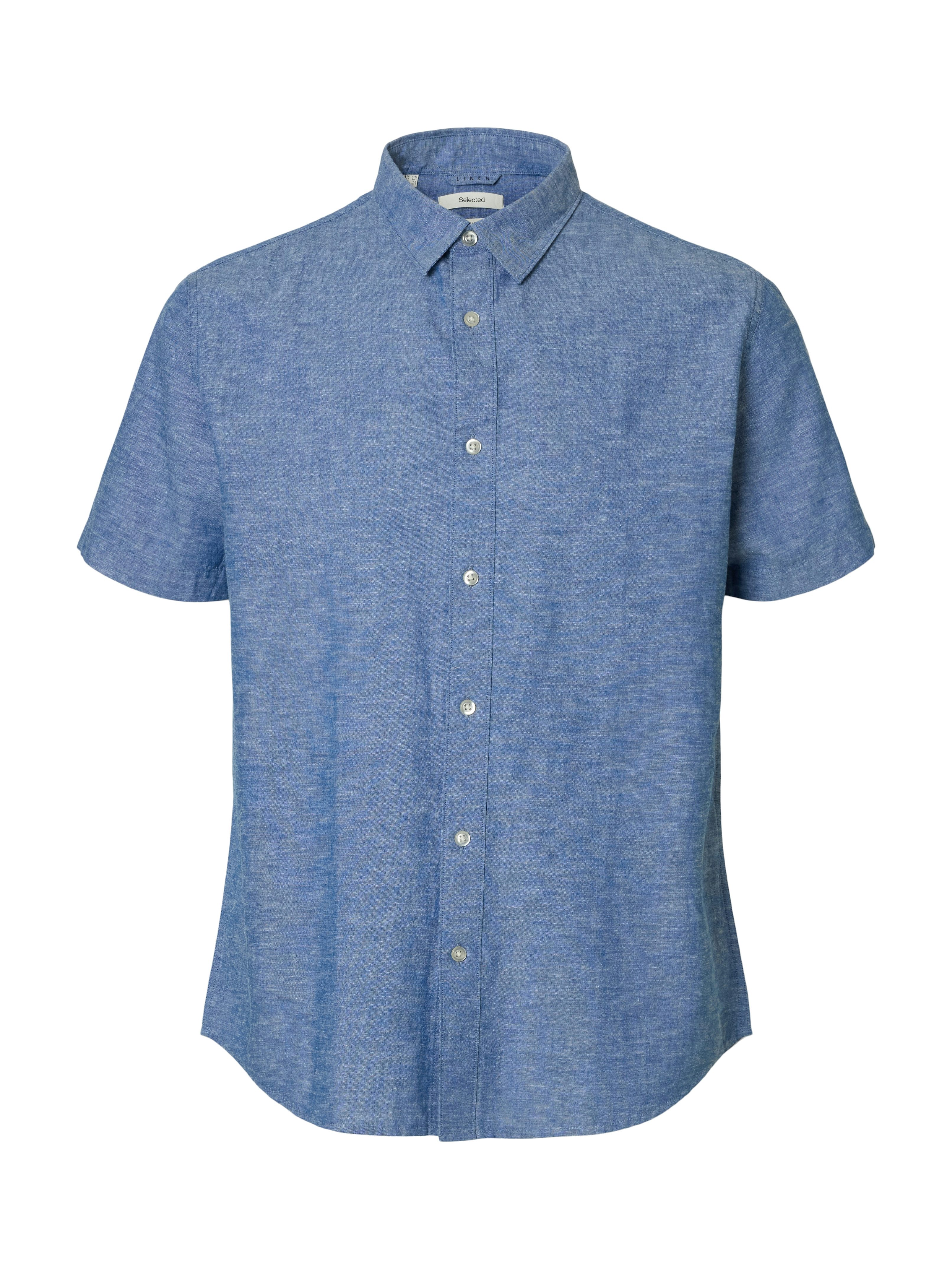 SELECTED HOMME Overhemd met korte mouwen SLHREG-SUN SHIRT SS NOOS