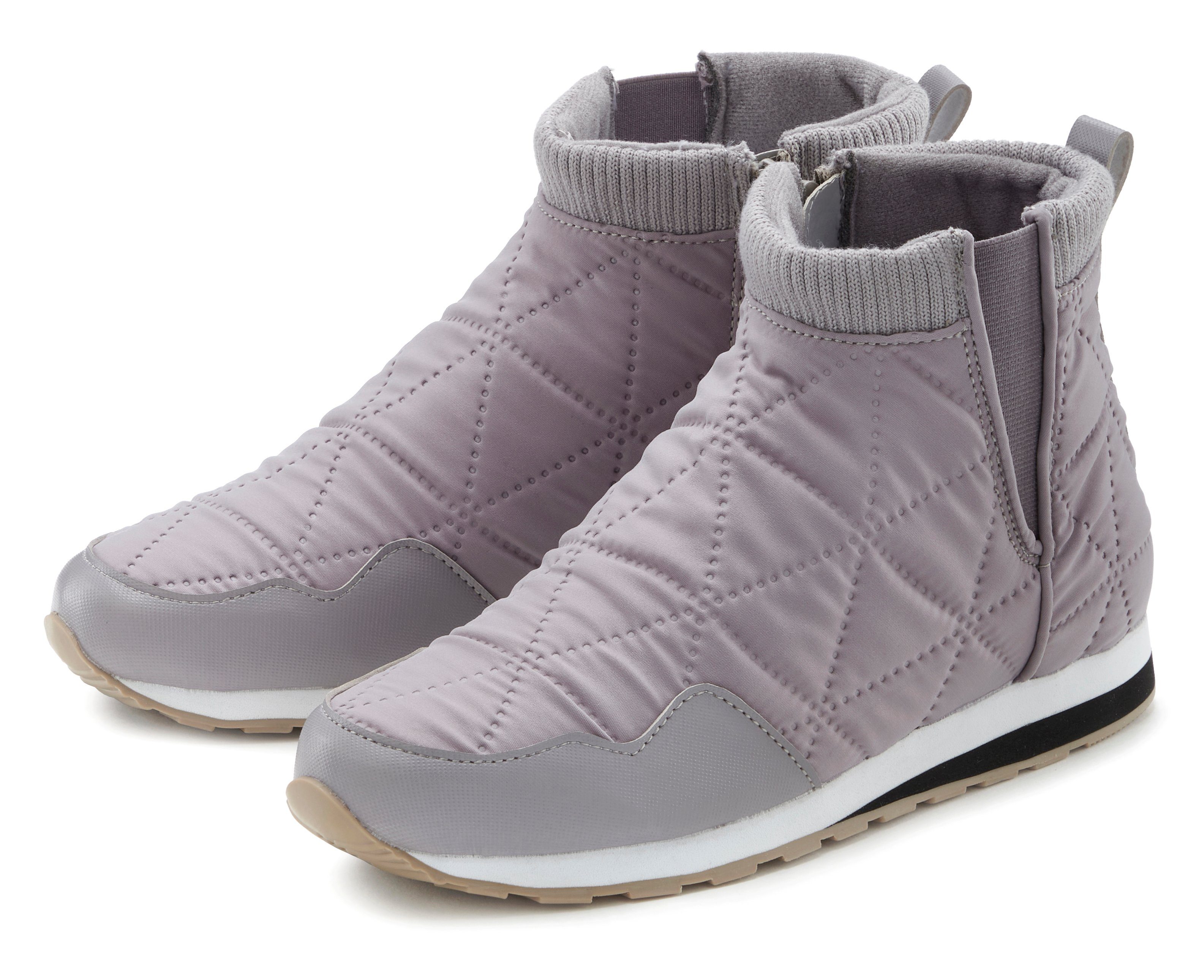 Vivance Winterlaarsjes in modieuze quilt-look, ankle boots, outdoor laarzen, sneakers