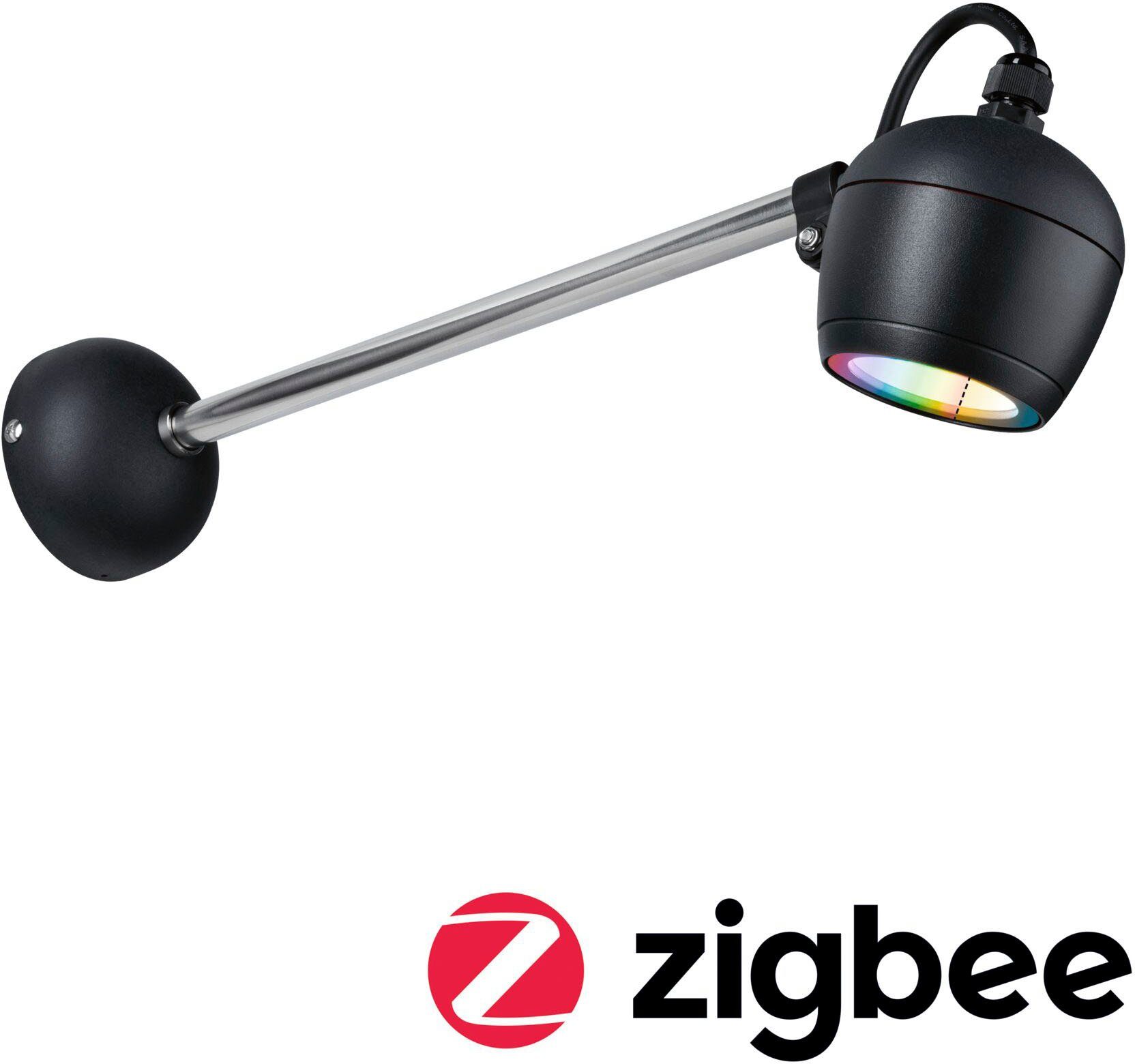 Paulmann Led-tuinverlichting Buiten 230V Wand Kikolo RGBW ZigBee (1 stuk)
