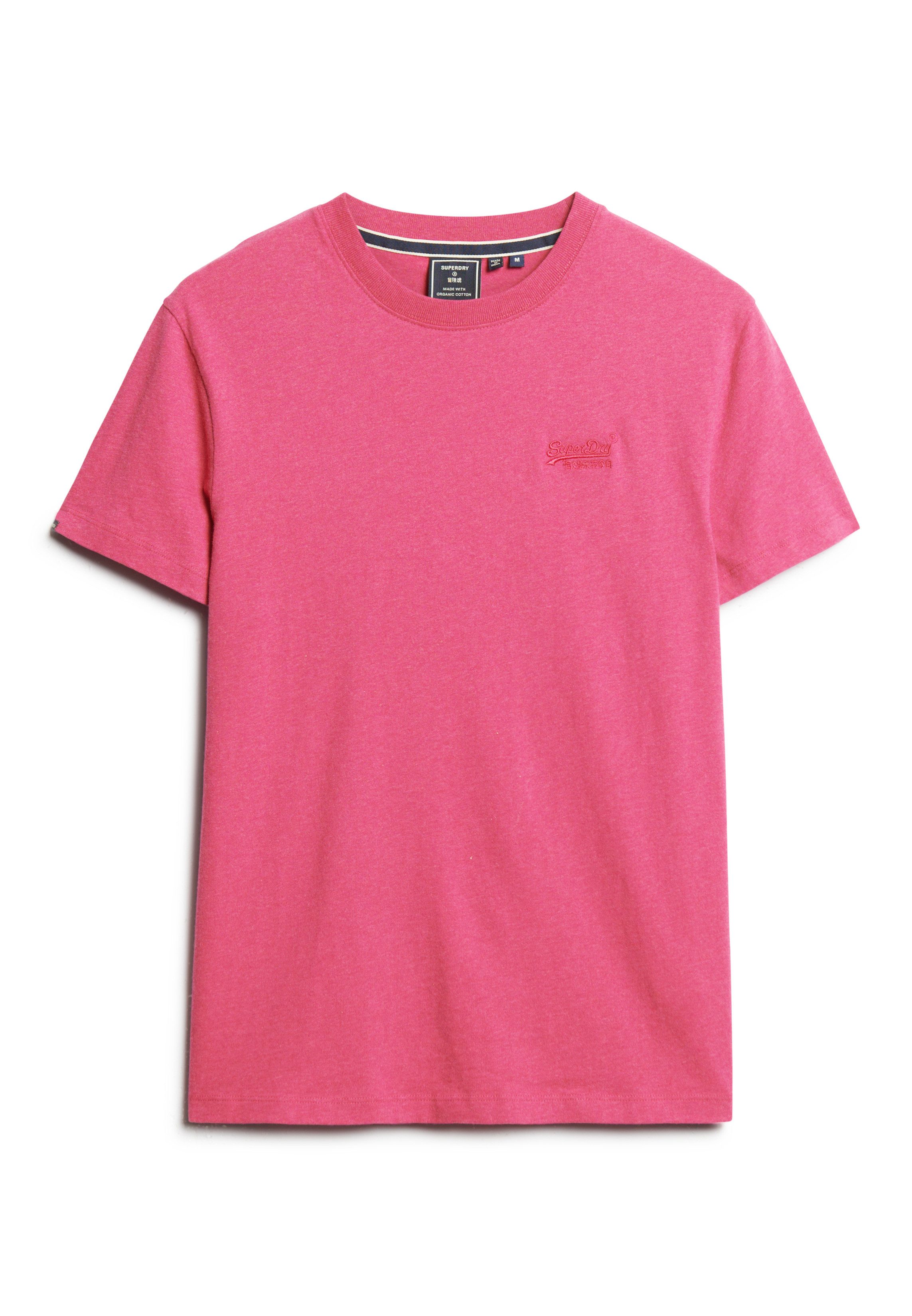 Superdry Shirt met ronde hals ESSENTIAL LOGO EMB TEE