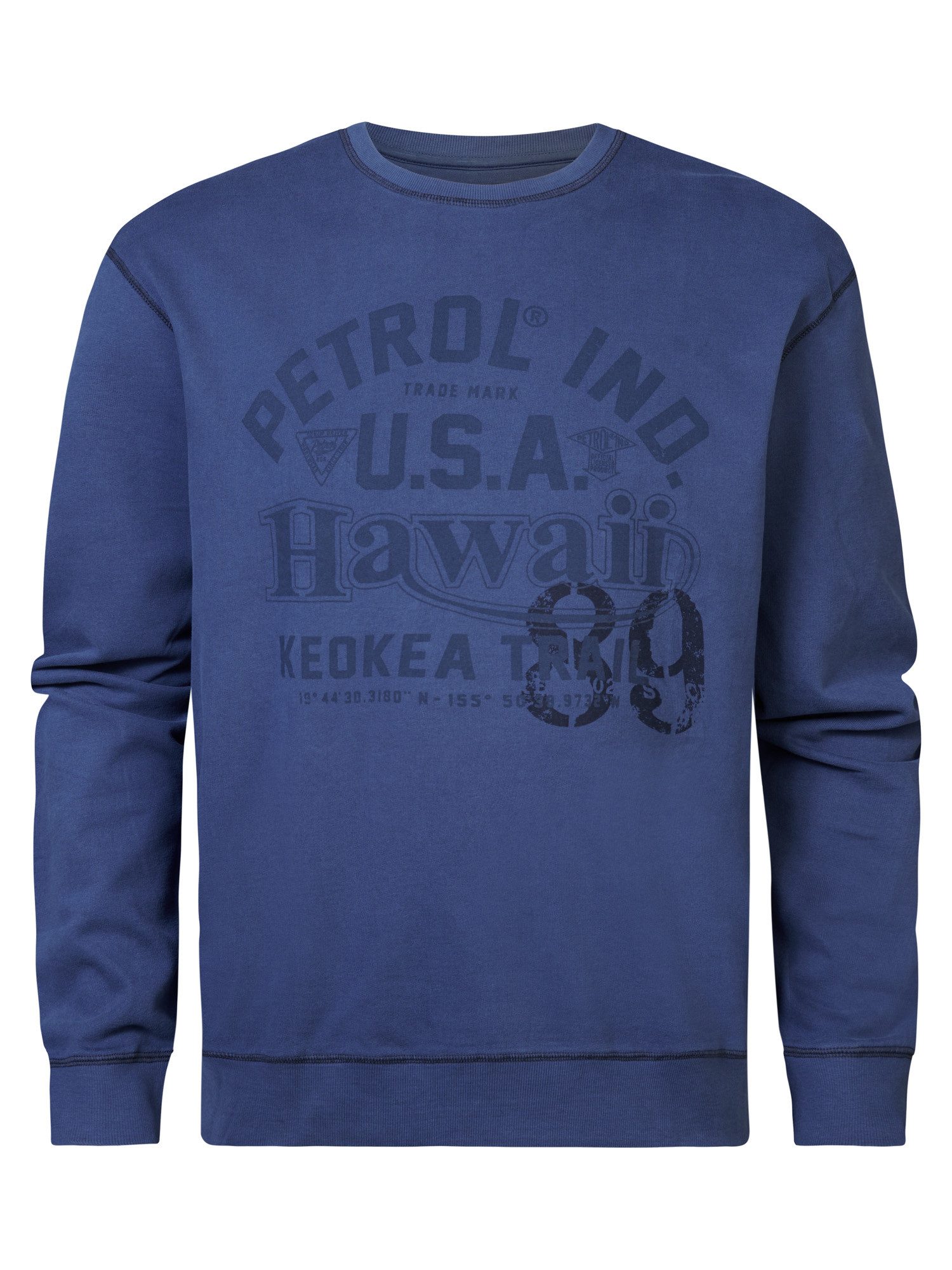 Petrol Industries Sweatshirt Men Sweater Round Neck