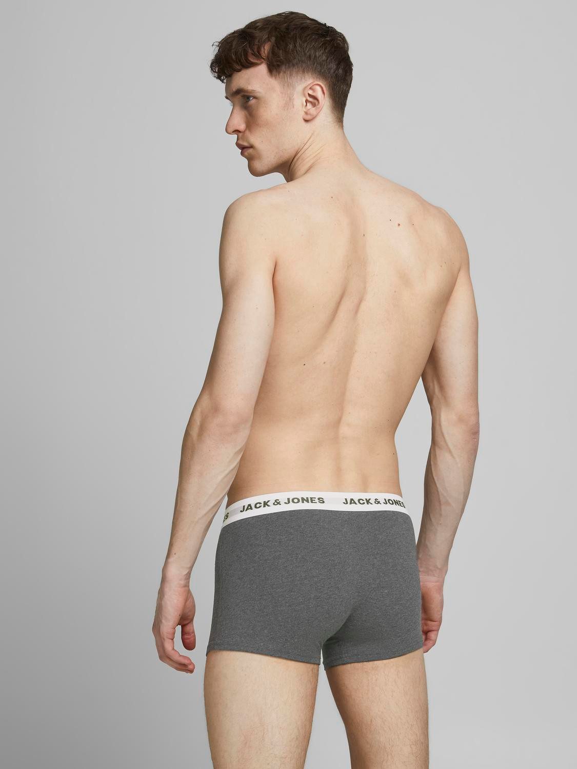 Jack & Jones Trunk JACSOLID Stretchcomfort, elastisch, comfortabel met sportieve look (set, 12 stuks)