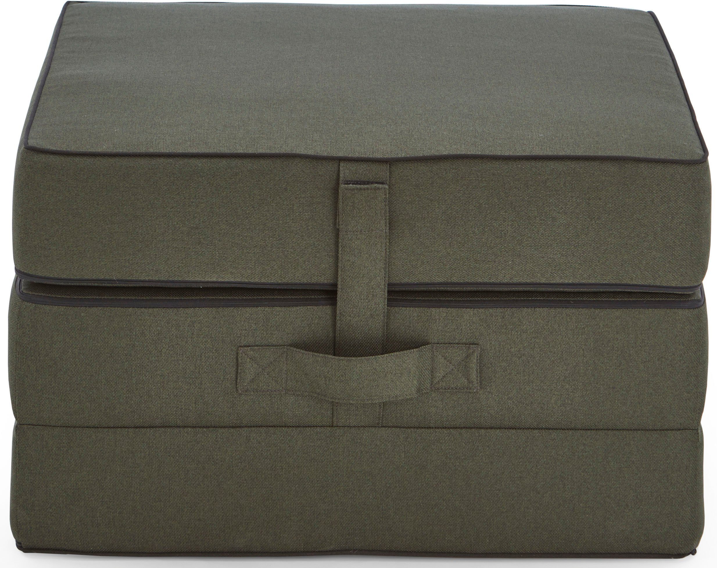 ATLANTIC home collection Fauteuil Larry Fauteuil als opvouwbaar matras met slaapfunctie fauteuils