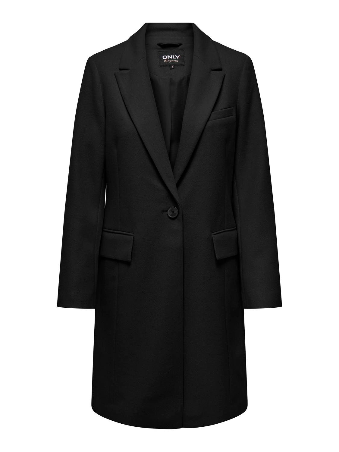 Only Lange jas ONLNANCY LIFE COAT CC OTW