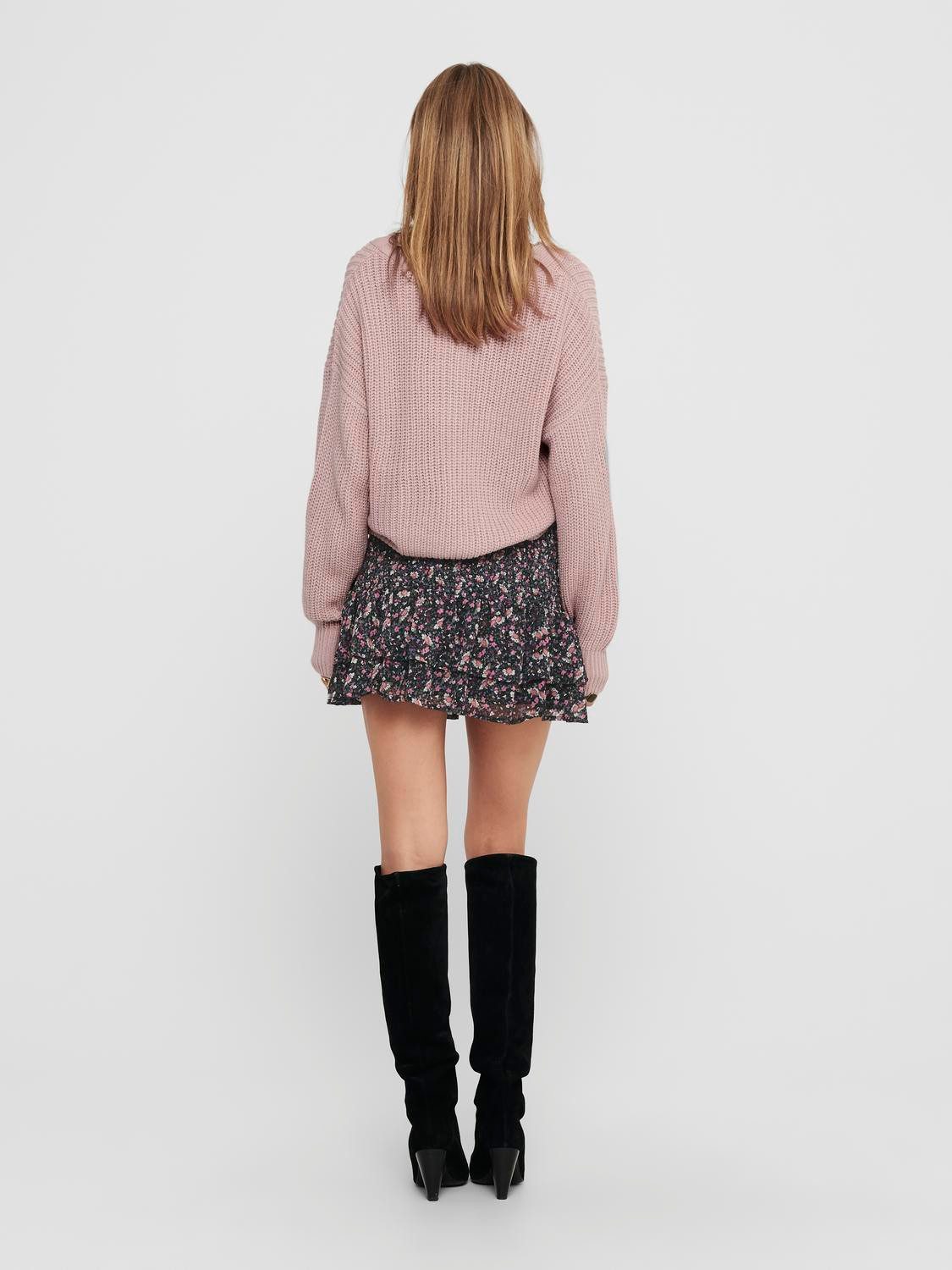 JDY Vest JDYJUSTY L/S SHORT CARDIGAN KNT NOOS