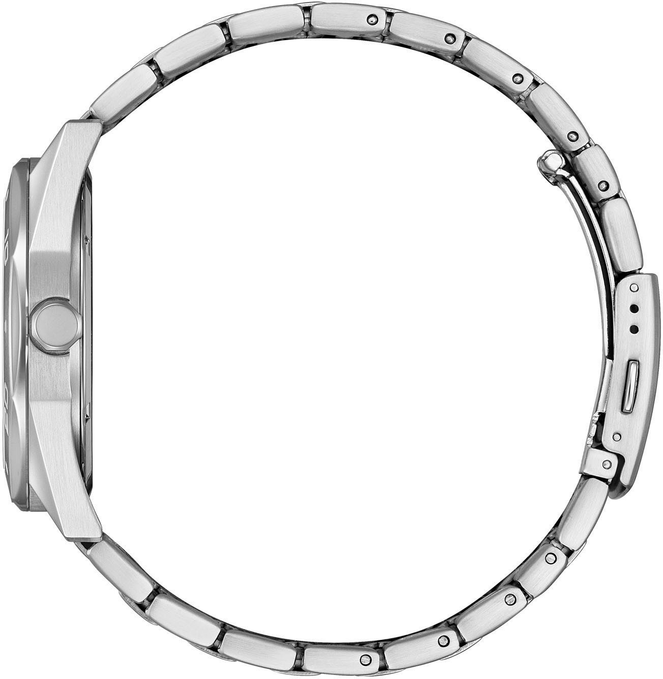 Citizen Solarhorloge Polshorloge, herenhorloge, roestvrijstalen band, analoog, datum, Eco-Drive