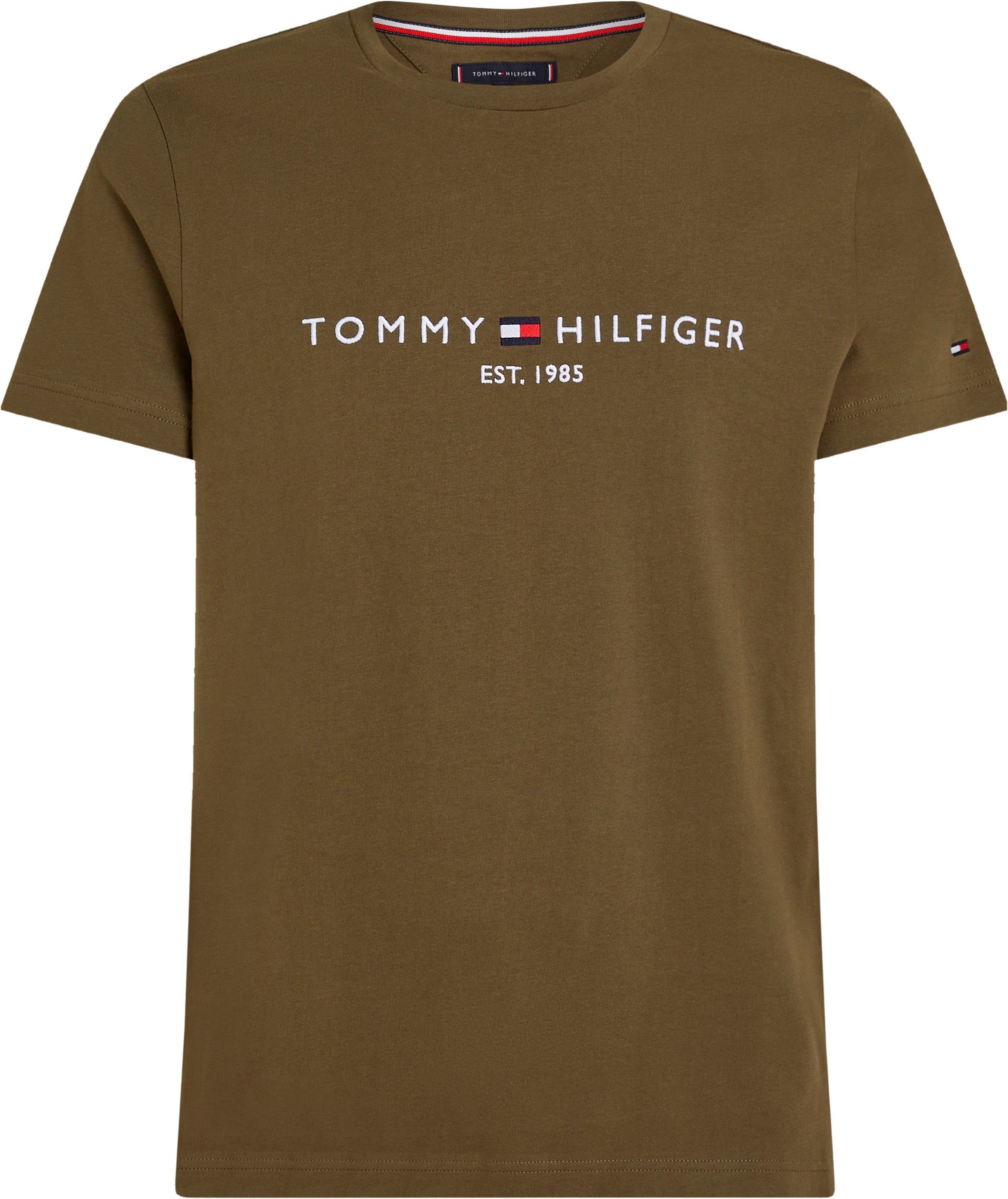 Tommy Hilfiger T-shirt Tommy Logo Tee van duurzaam katoen