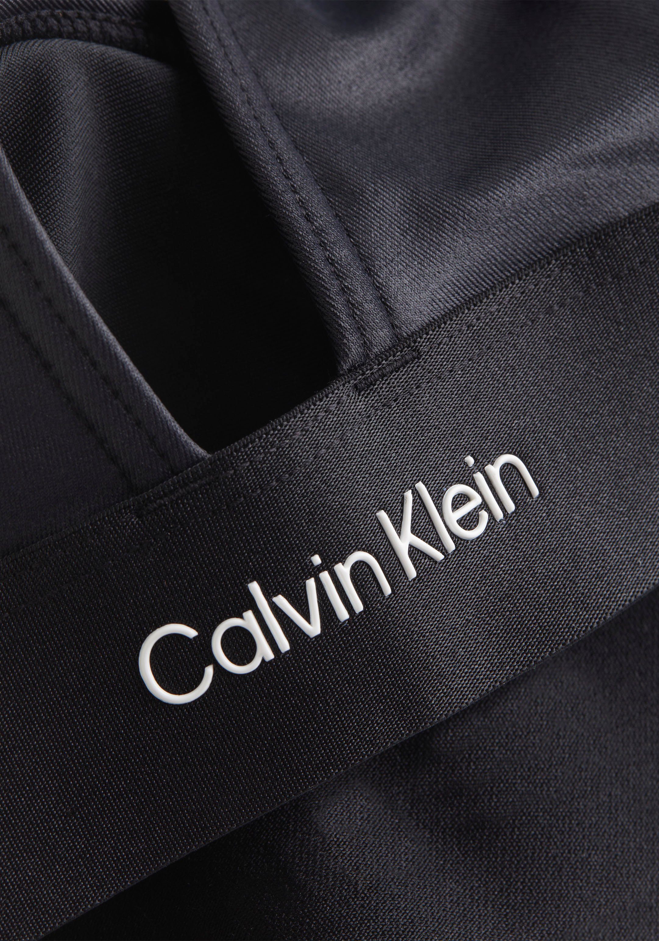 Calvin Klein Swimwear Triangel-bikinitop TRIANGLE-RP met een lichte glans