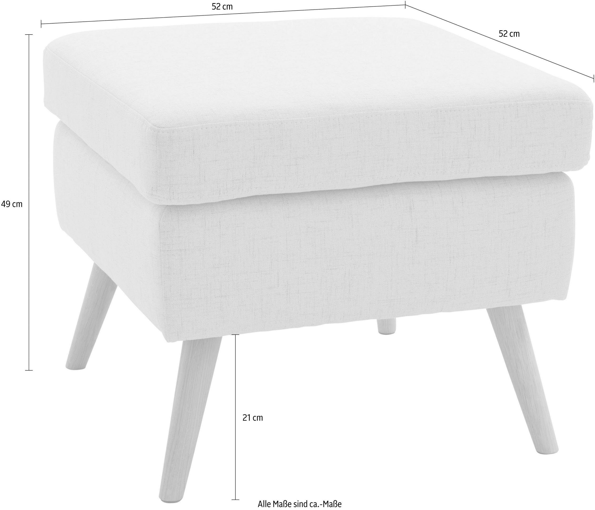 Guido Maria Kretschmer Home&Living Hocker Sallito de kleinere versie van 'salla', in 6 stofkwaliteiten