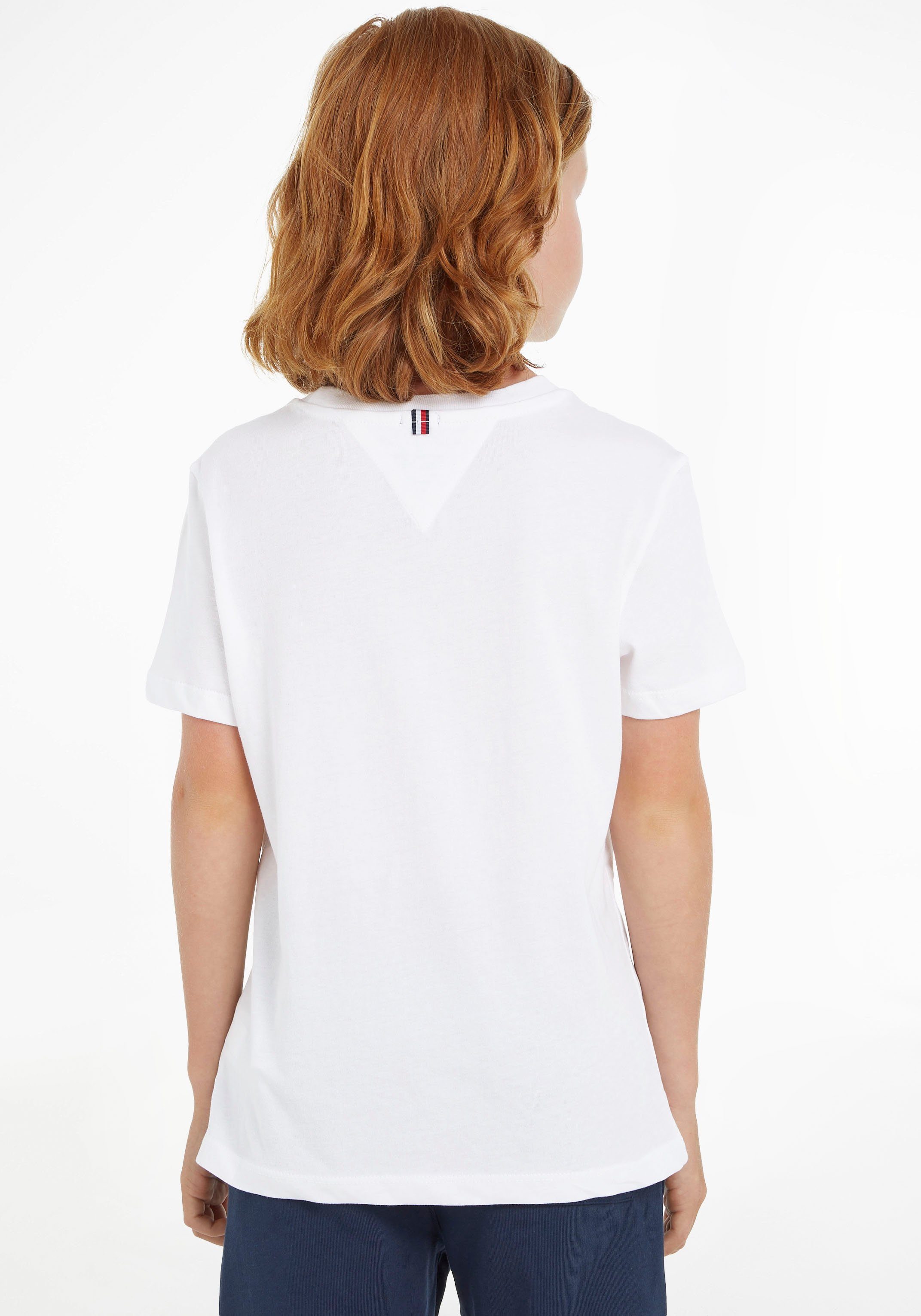 Tommy Hilfiger T-shirt BOYS BASIC CN KNIT Kinderen Kids Junior MiniMe,