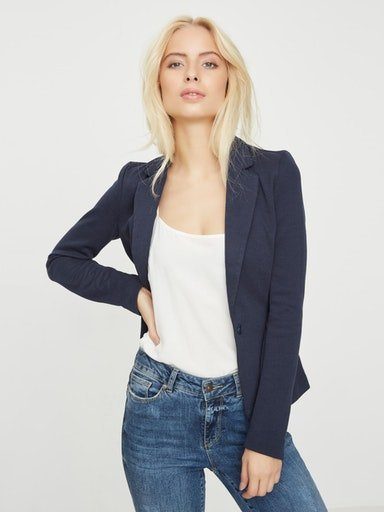 NU 10% KORTING: Vero Moda Jersey Blazer