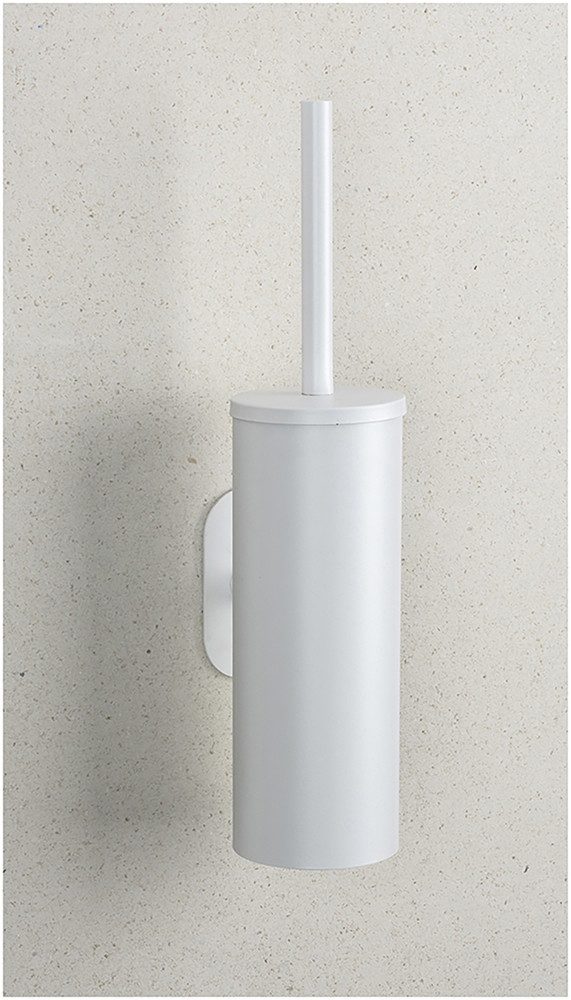 WENKO Toiletset Turbo-Loc® model Orea met toiletborstel, wandbevestiging zonder boren, roestvrij staal