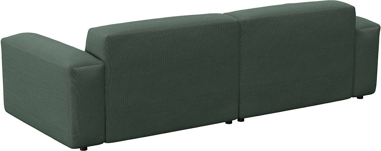 FLEXLUX Hoekbank Lucera Chaise longue rechts of links, L-vorm, comfortabel