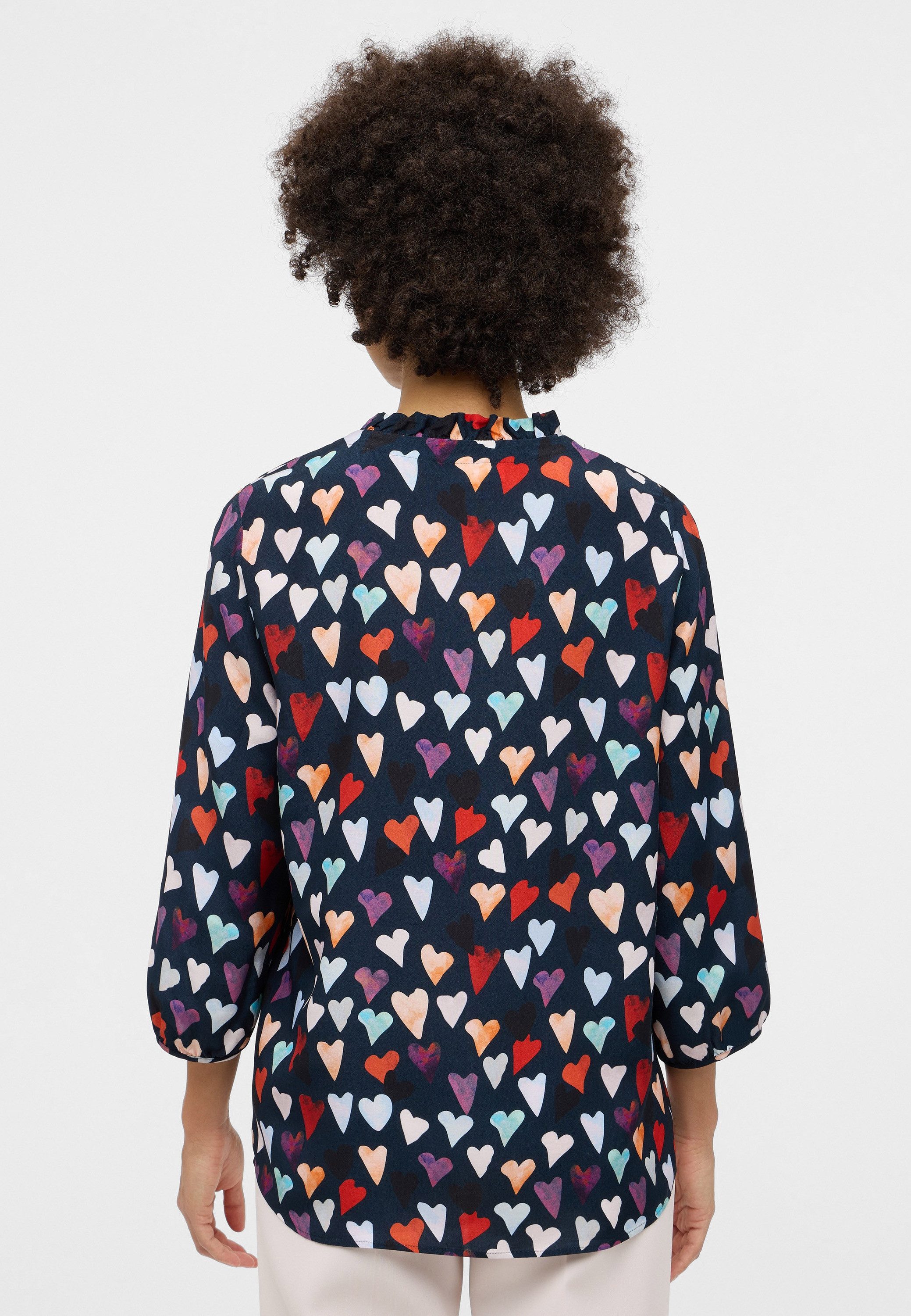 Eterna Overhemdblouse Loose fit