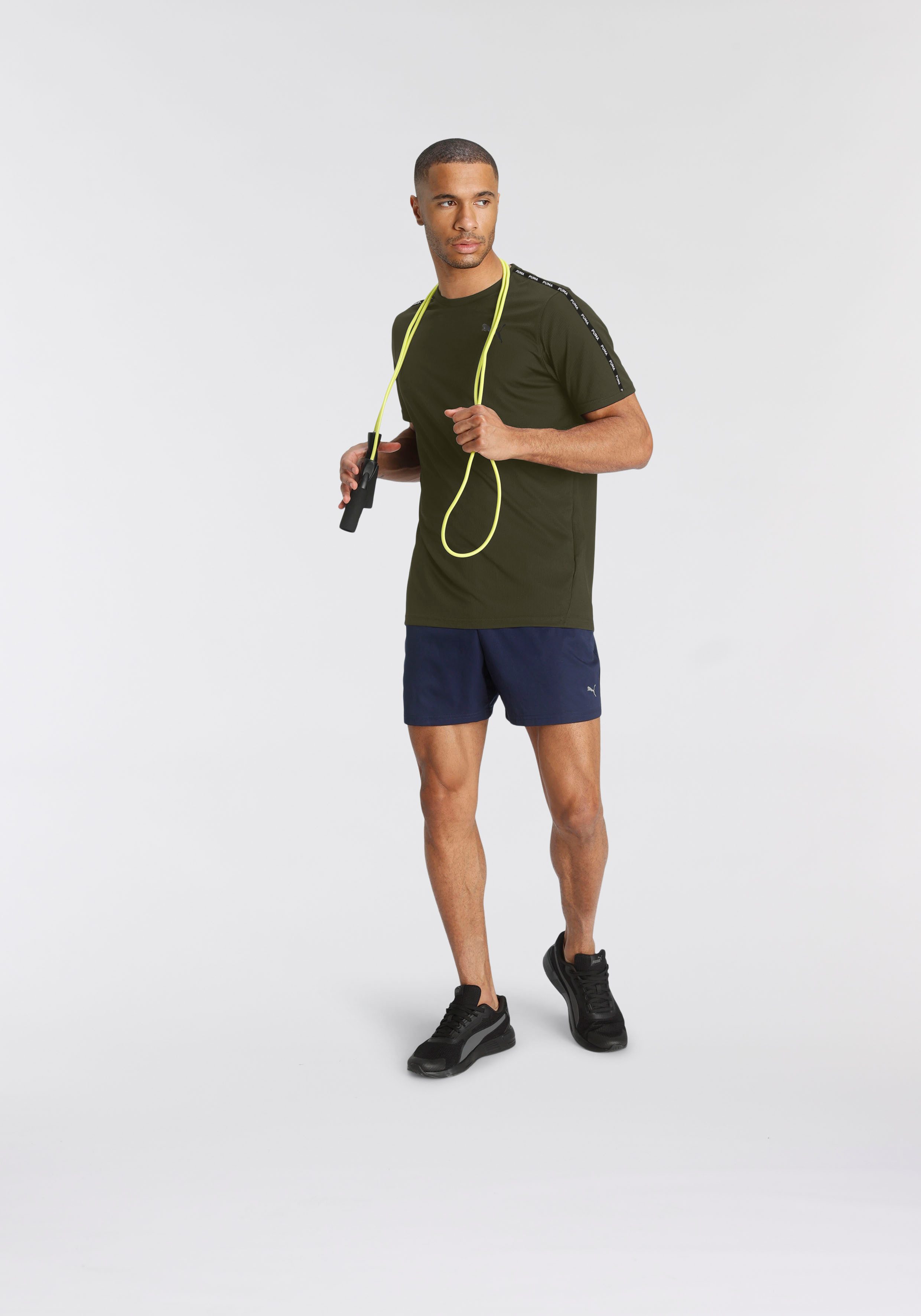 PUMA Trainingsshirt ESSENTIALS TAPED TEE