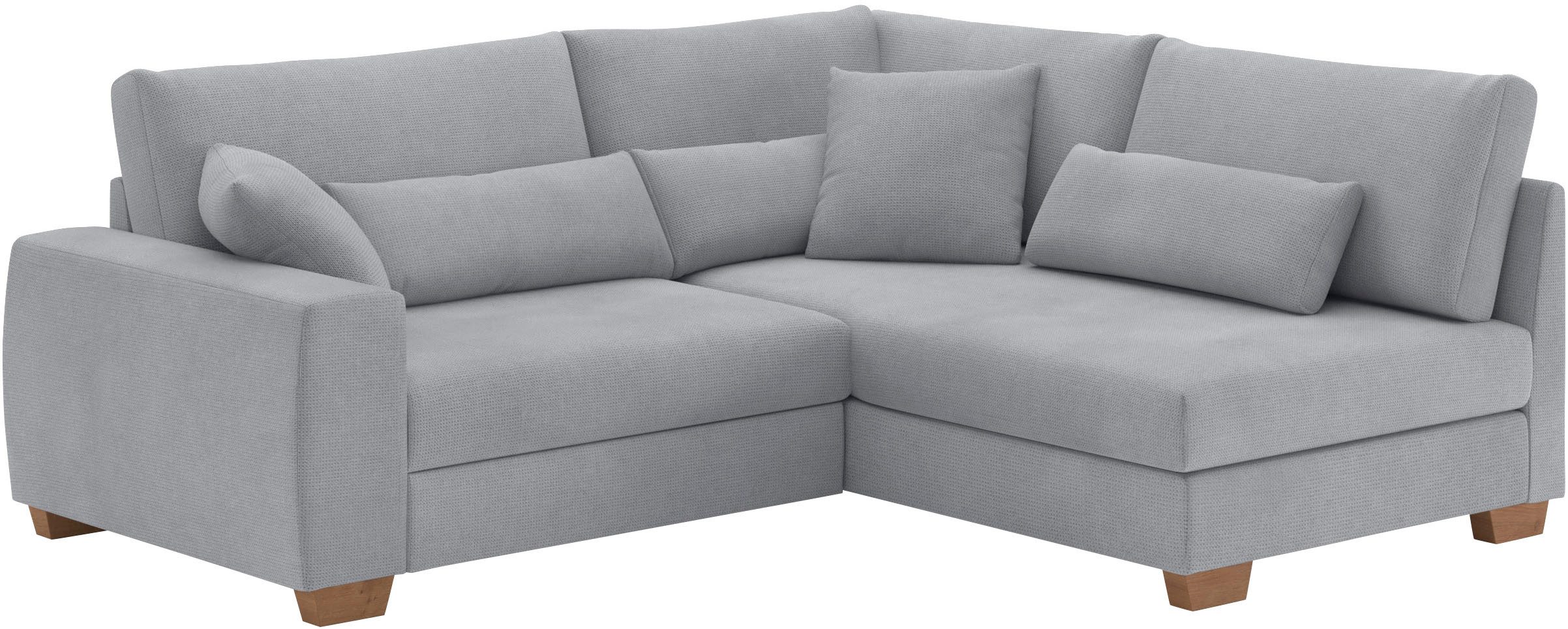Mr. Couch Hoekbank Helena L-vorm met pocketvering, optioneel met slaapfunctie
