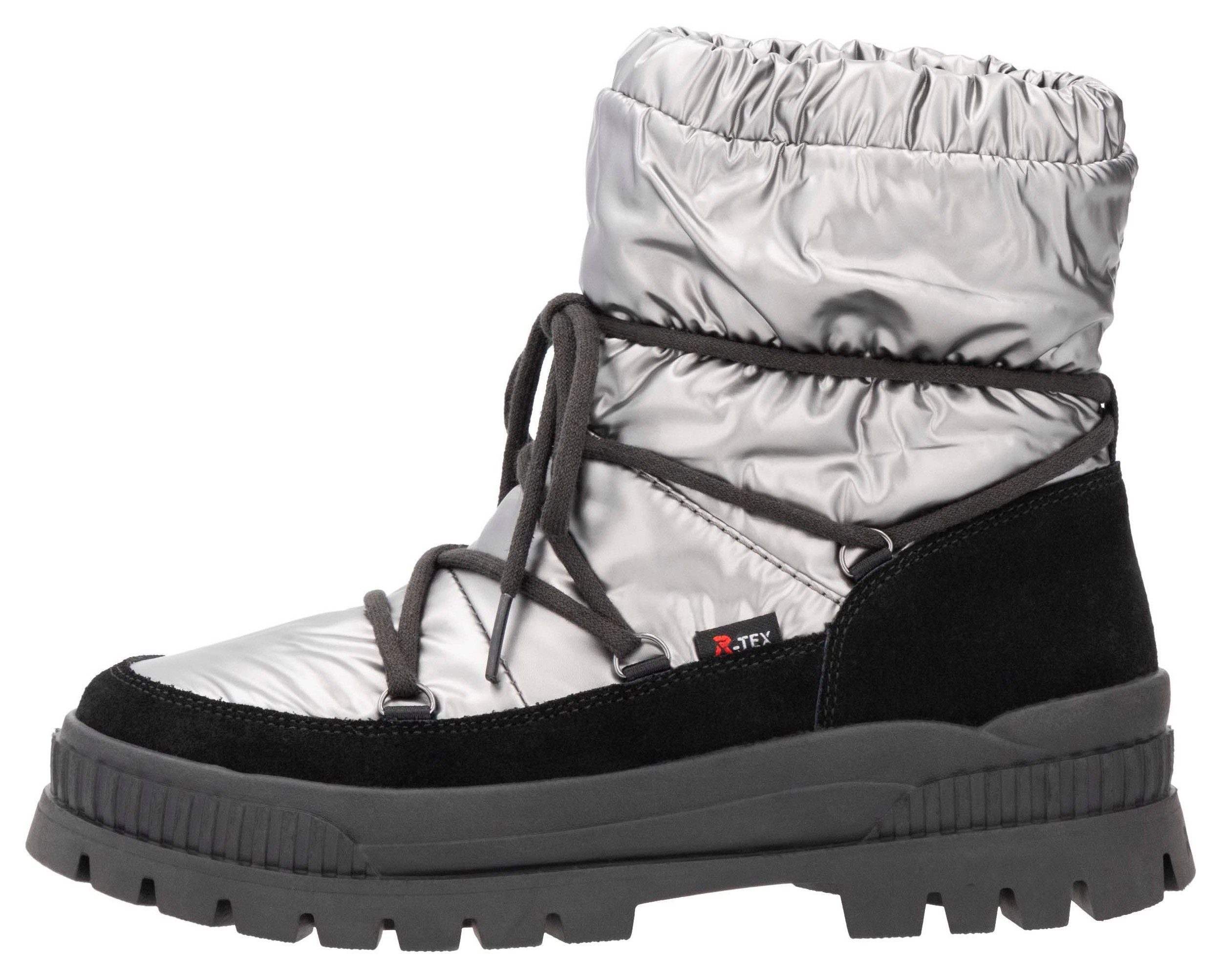Rieker EVOLUTION Winterlaarzen , snowboots, veterschoenen met waterafstotende tex-membraan