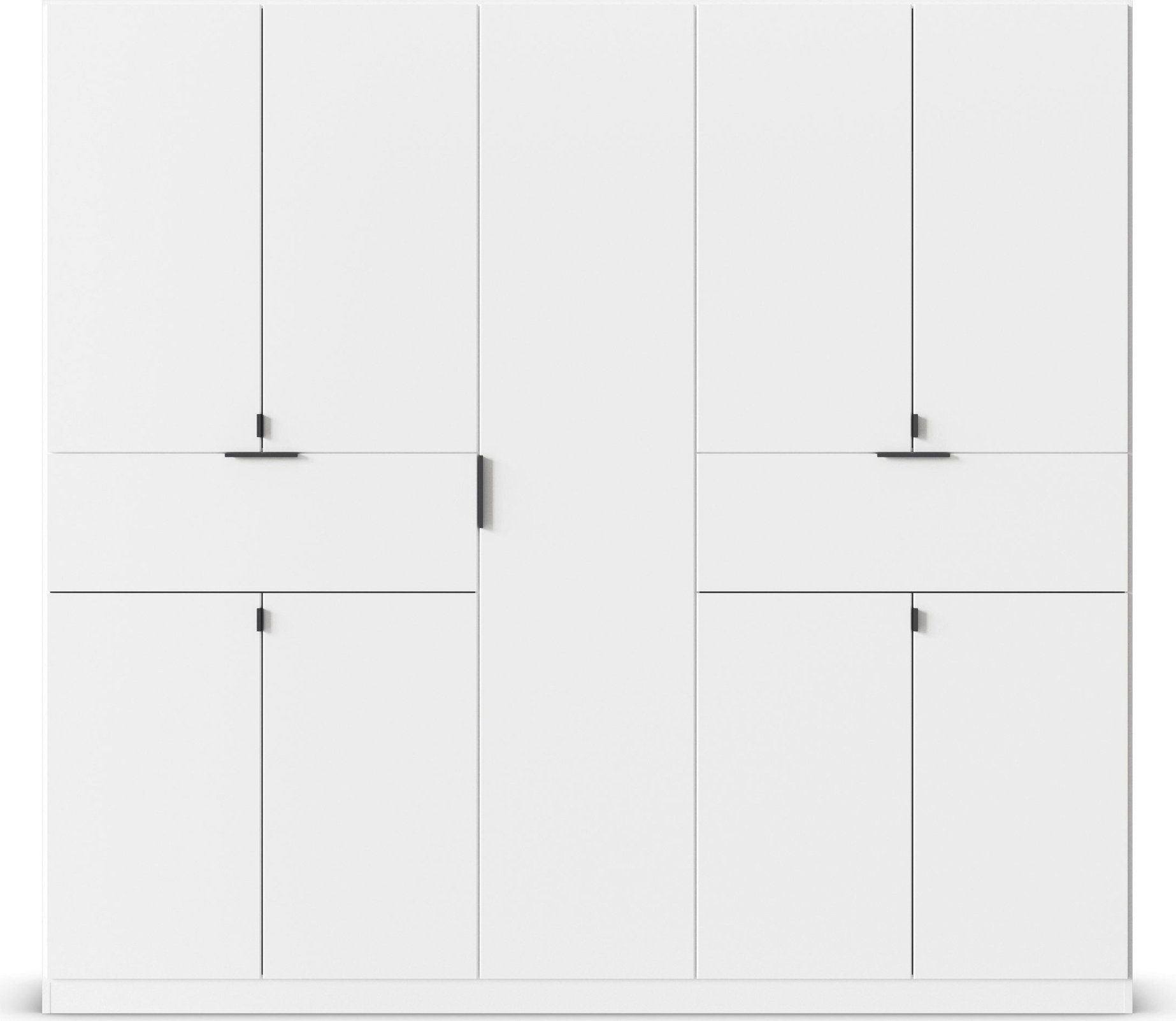 rauch Draaideurkast Kledingkast kast garderobe waskast TICAO met 2 ruime lades, veel opbergruimte made in germany