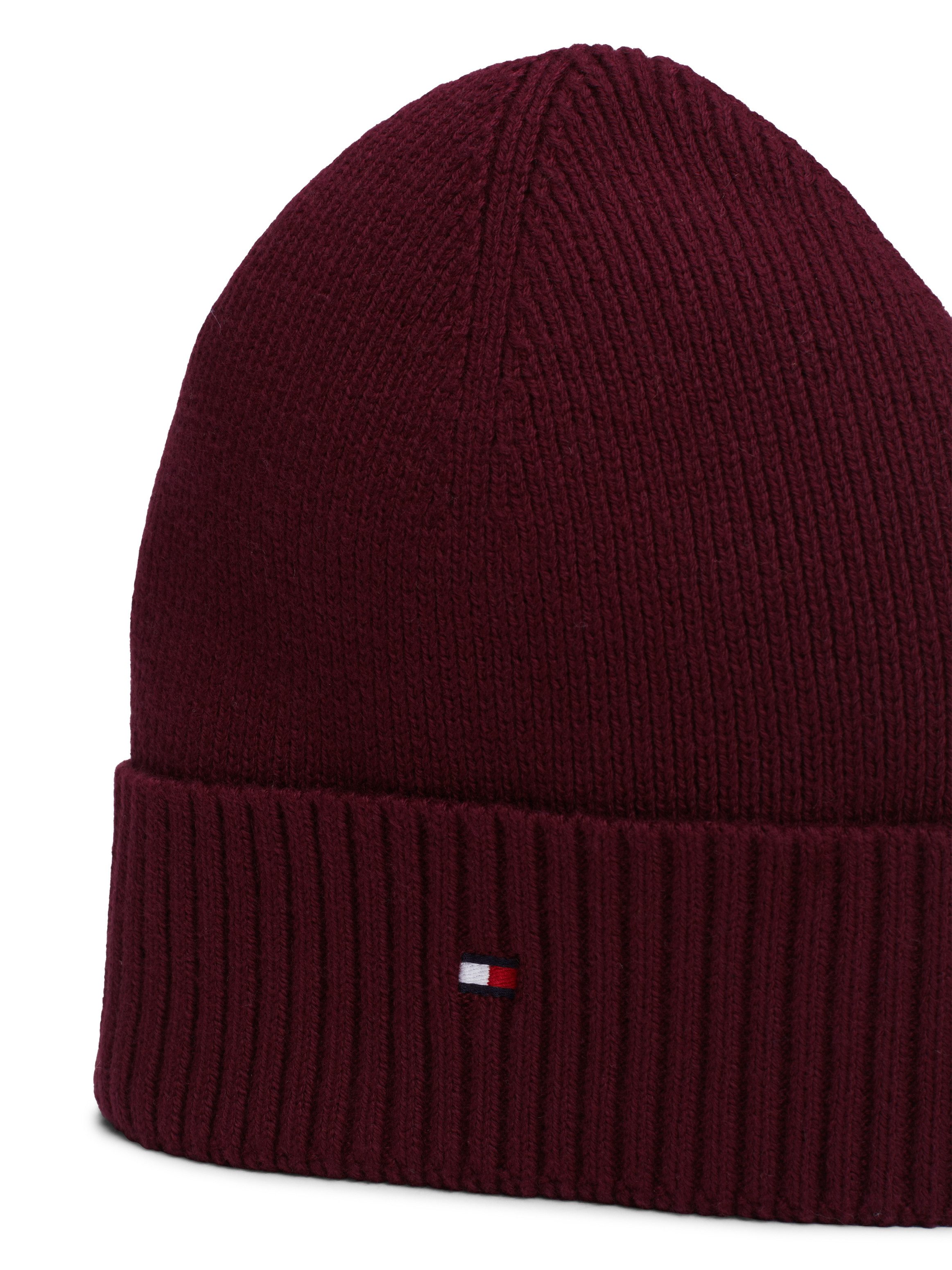 Tommy Hilfiger Gebreide muts TH FLAG PIMA COTTON BEANIE