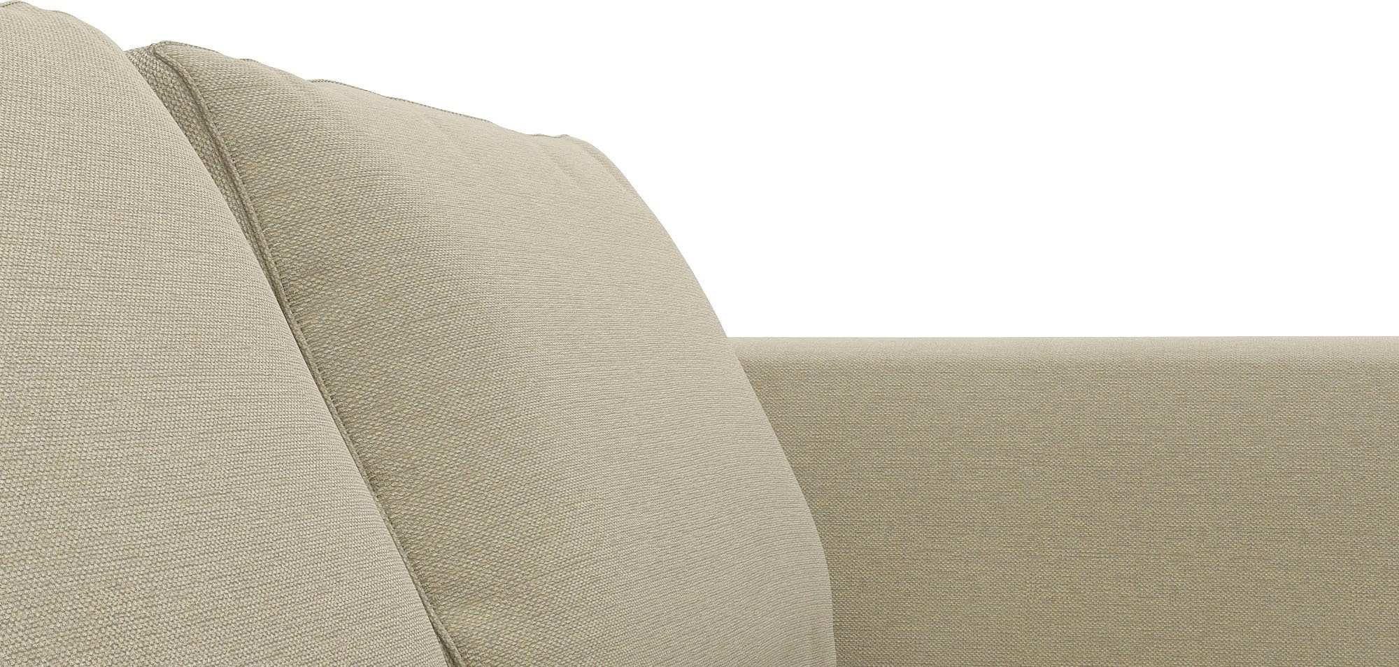 FLEXLUX Hoekbank Loano, supercomfortabel zitcomfort door koudschuim in de zitting moderne bank, vrij in de ruimte te plaatsen, losse kussens, l-vorm
