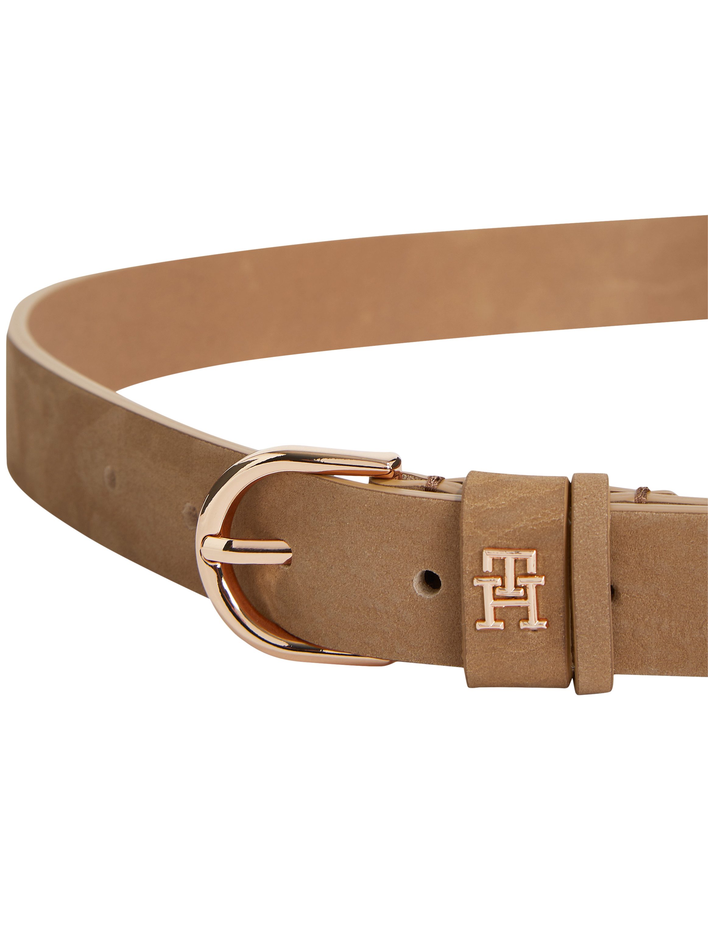 Tommy Hilfiger Leren riem ESSENTIAL EFFORTLESS 2.5 NUBUCK