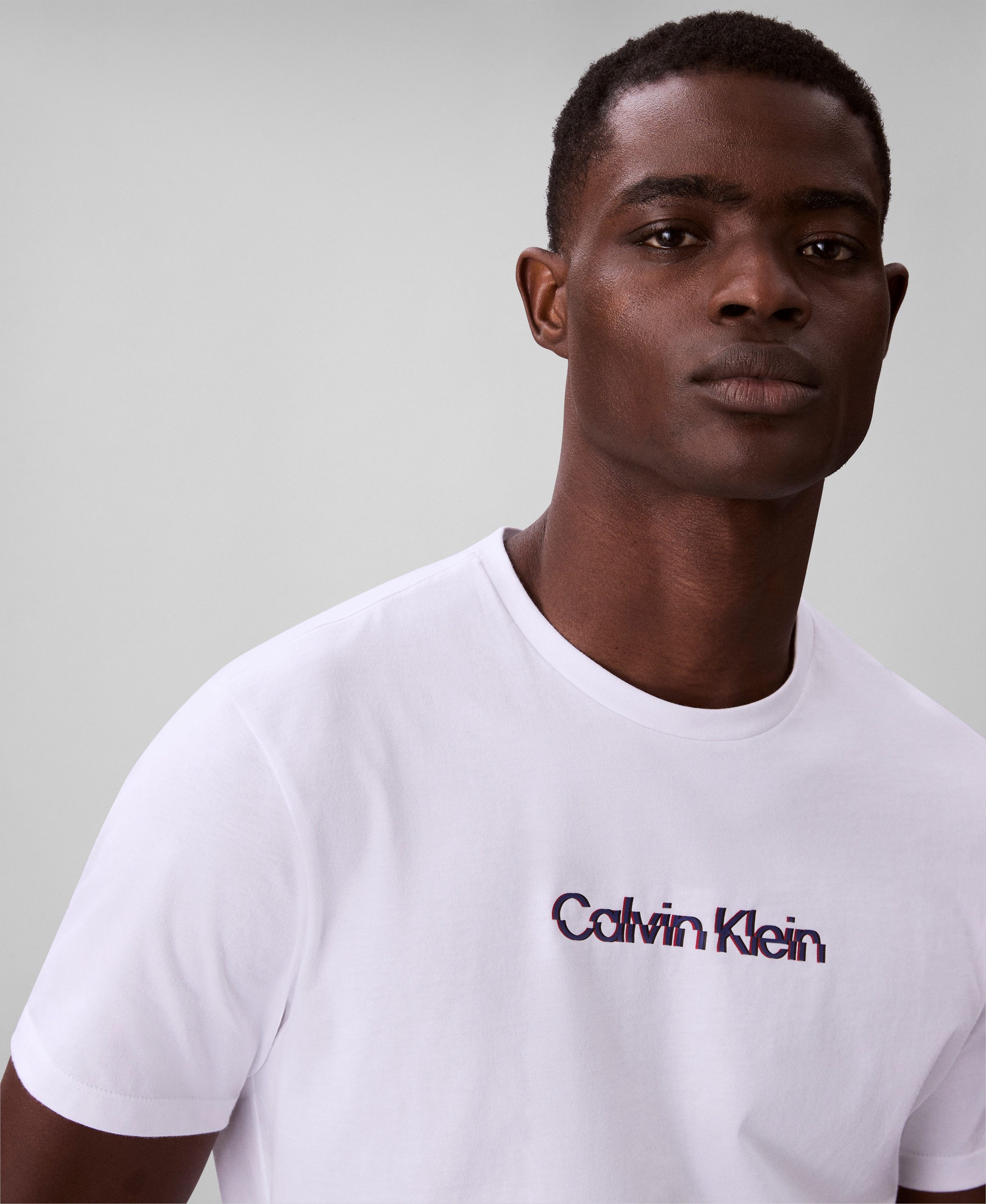 Calvin Klein T-shirt SS GLITCHED LOGO EU CLASSIC TEE
