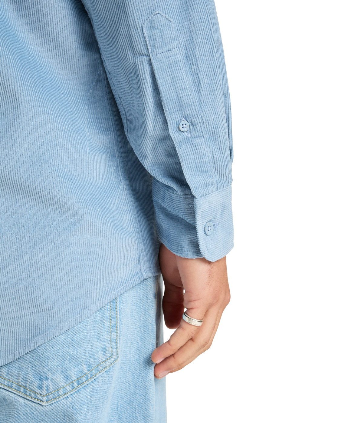 Quiksilver Overhemd met lange mouwen SMOKE TRAIL CORD