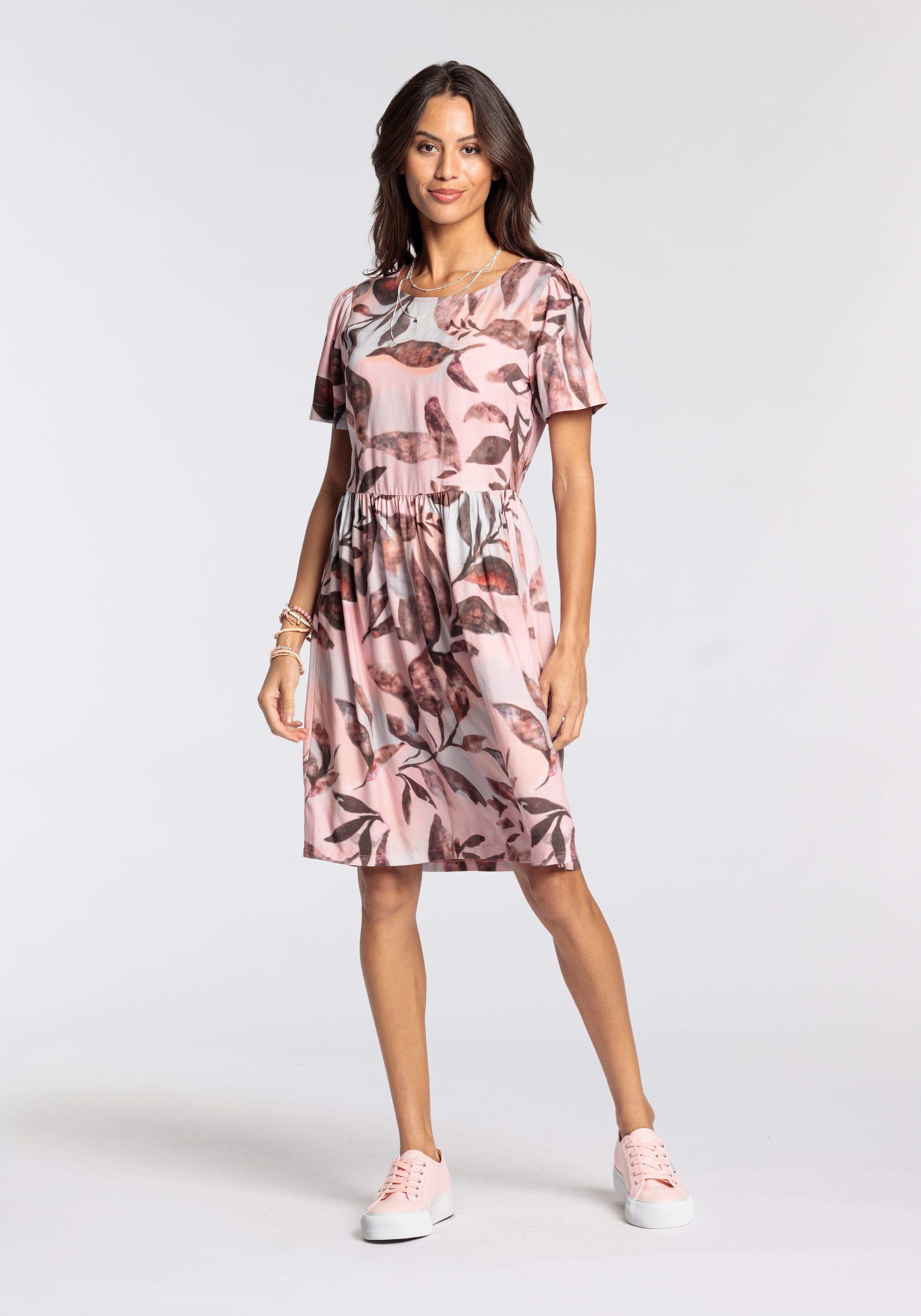 Laura Scott Zomerjurk met gebloemde print - nieuwe collectie
