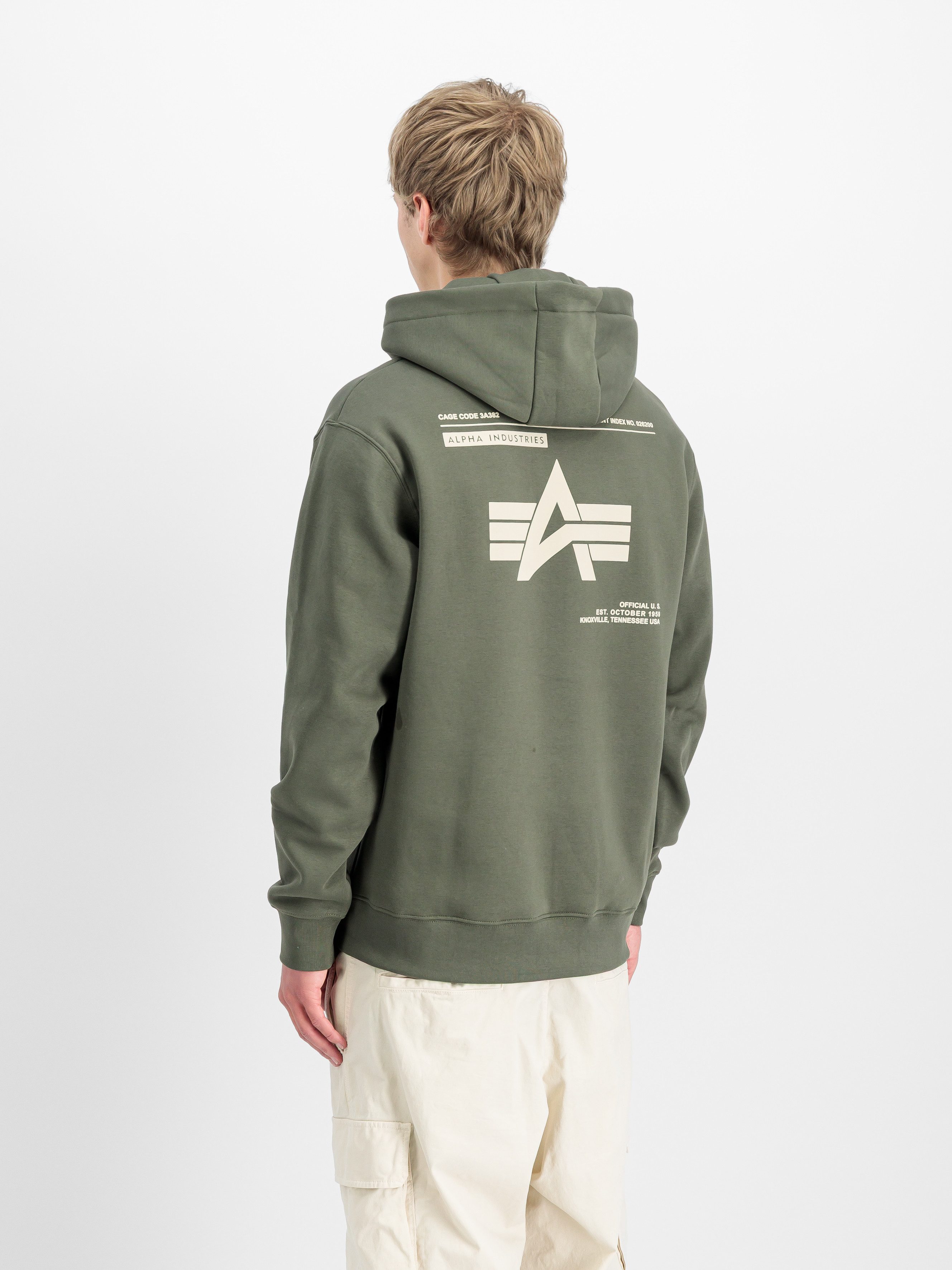 Alpha Industries Hoodie Label Hoodie BP
